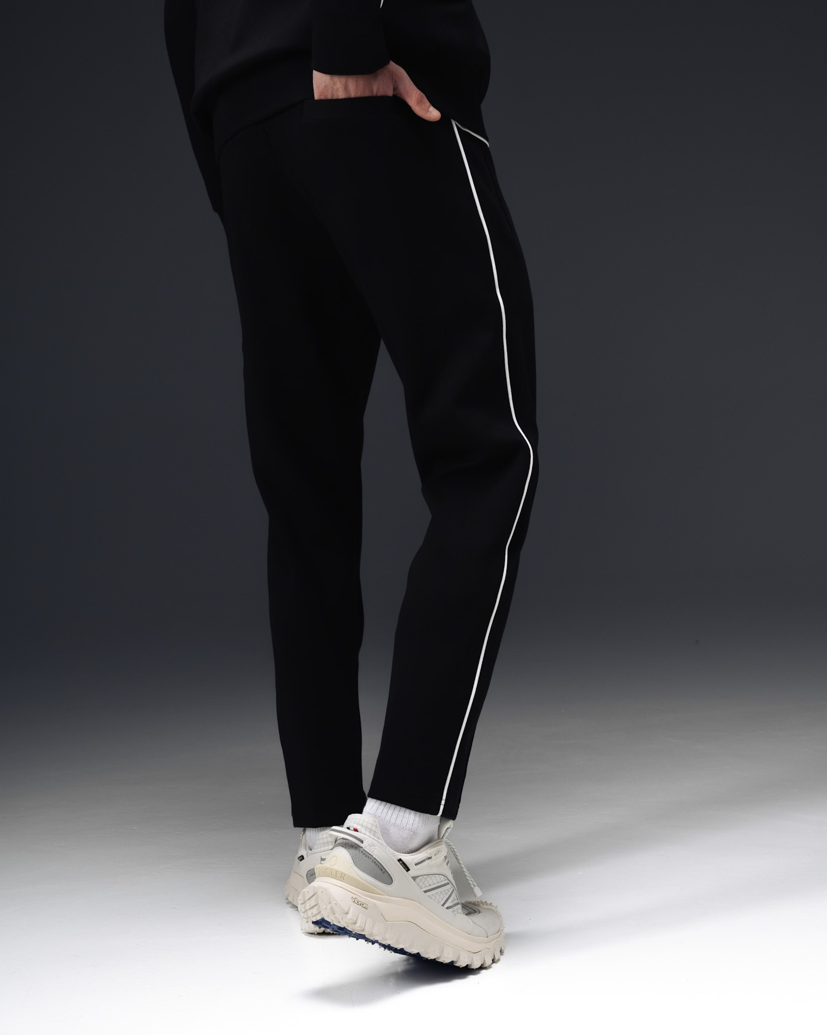 Prada Line Track Suit Black