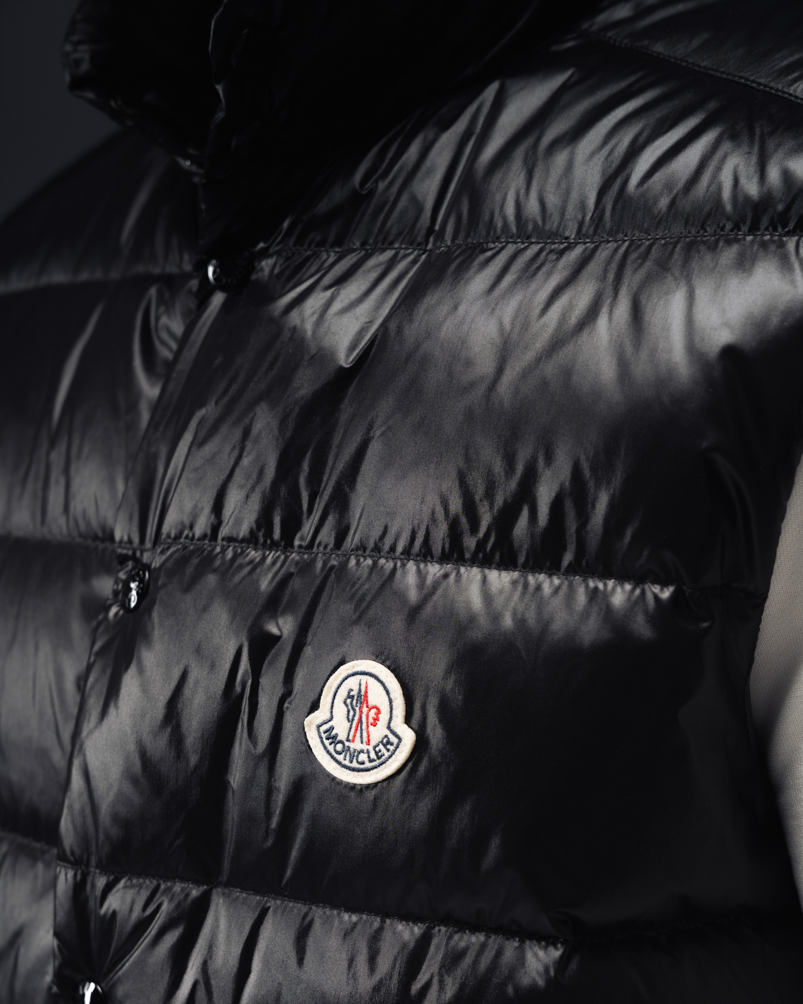 Moncler Down Vest Black