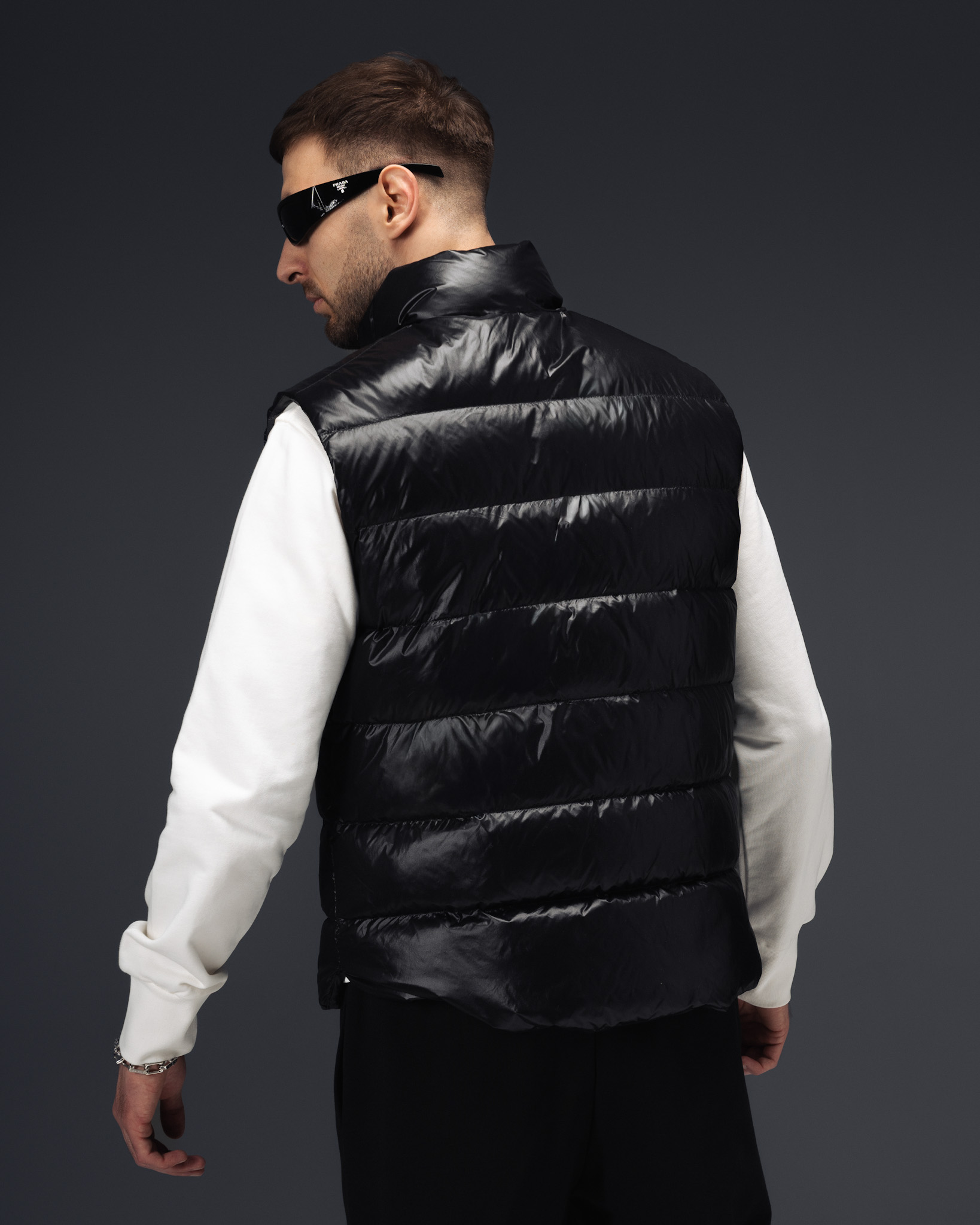 Moncler Down Vest Black