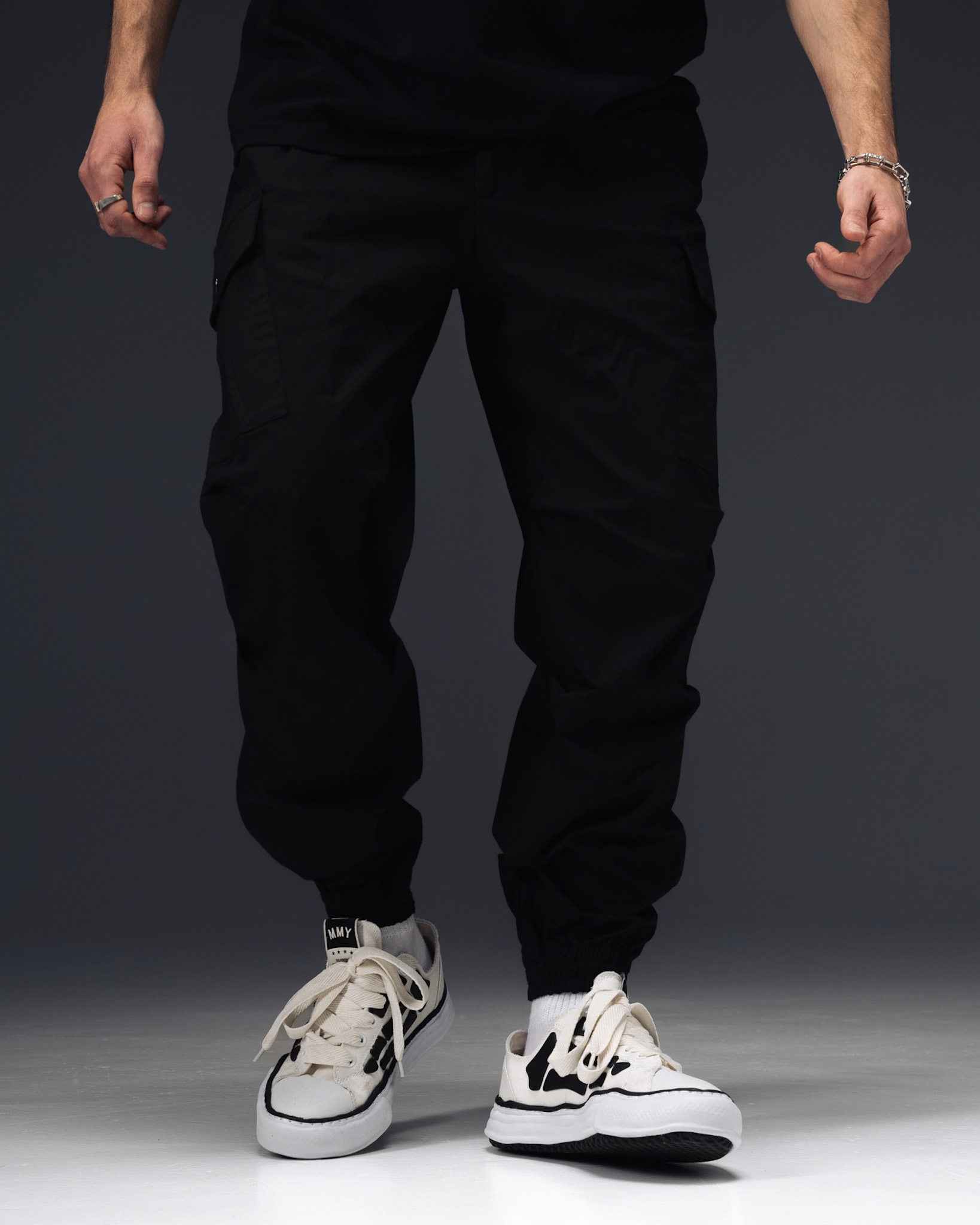 Dolce & Gabbana Milano Black Cargo Pants