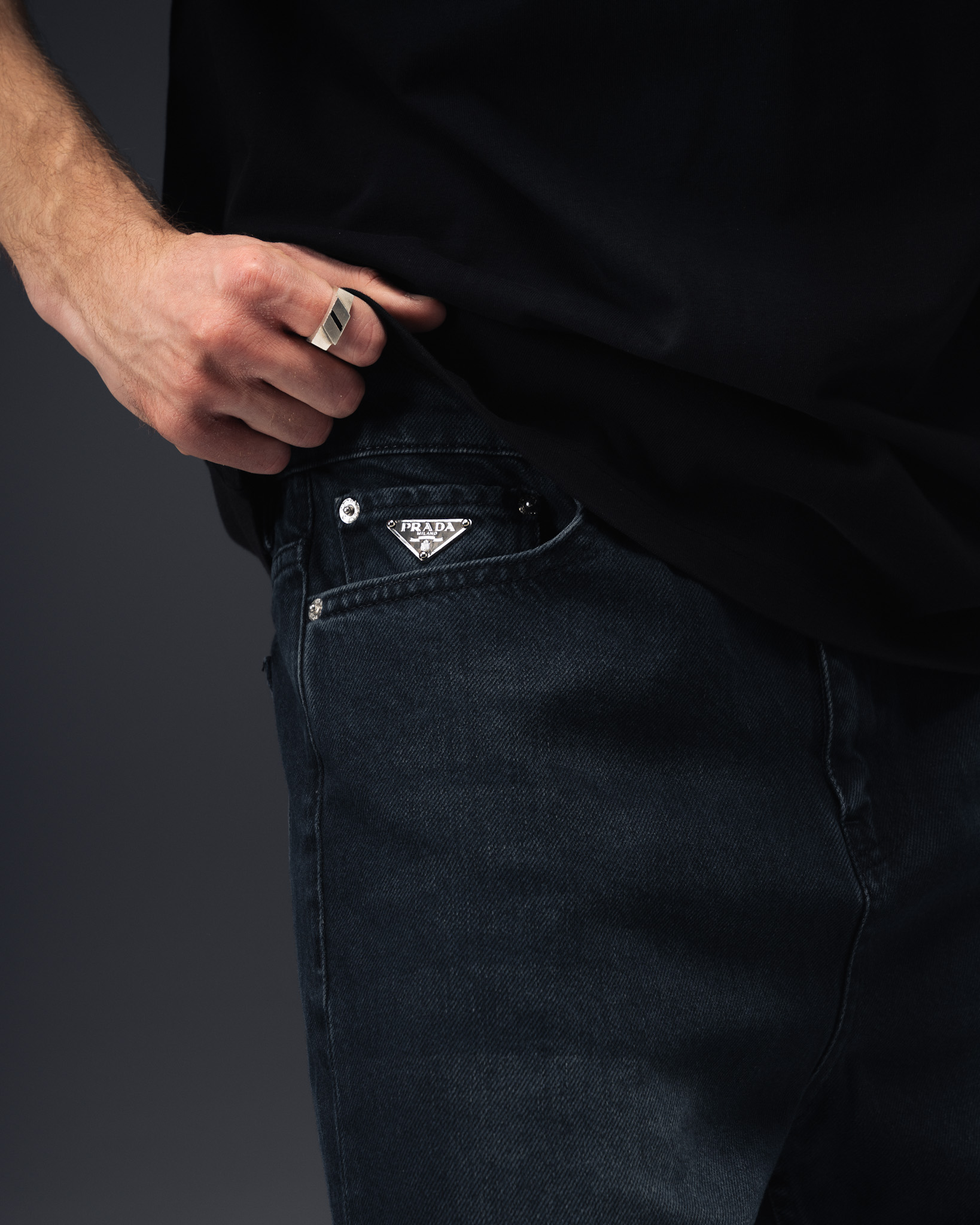 Prada Shadow Indigo Denim