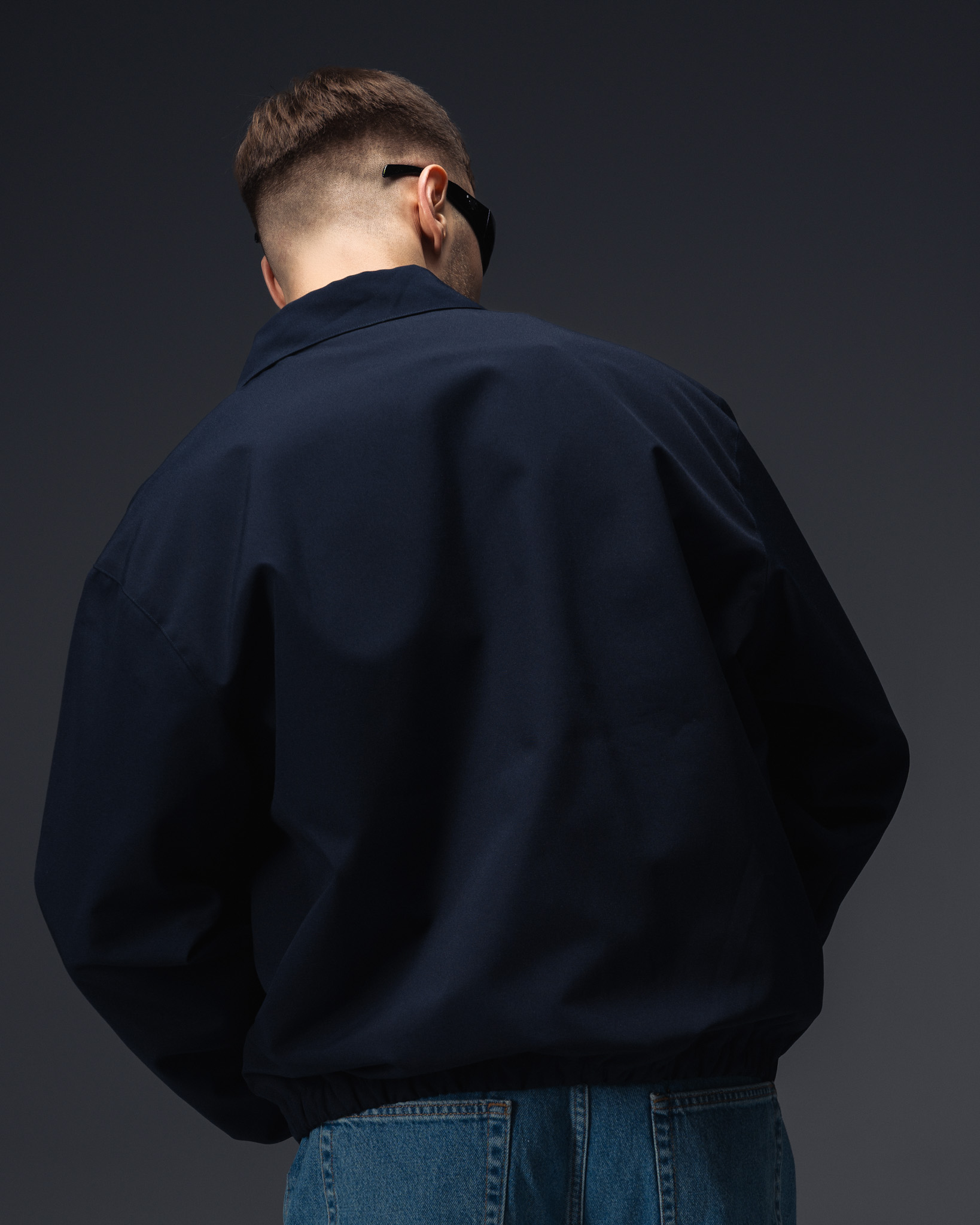 Prada Midnight Blue Zip Jacket