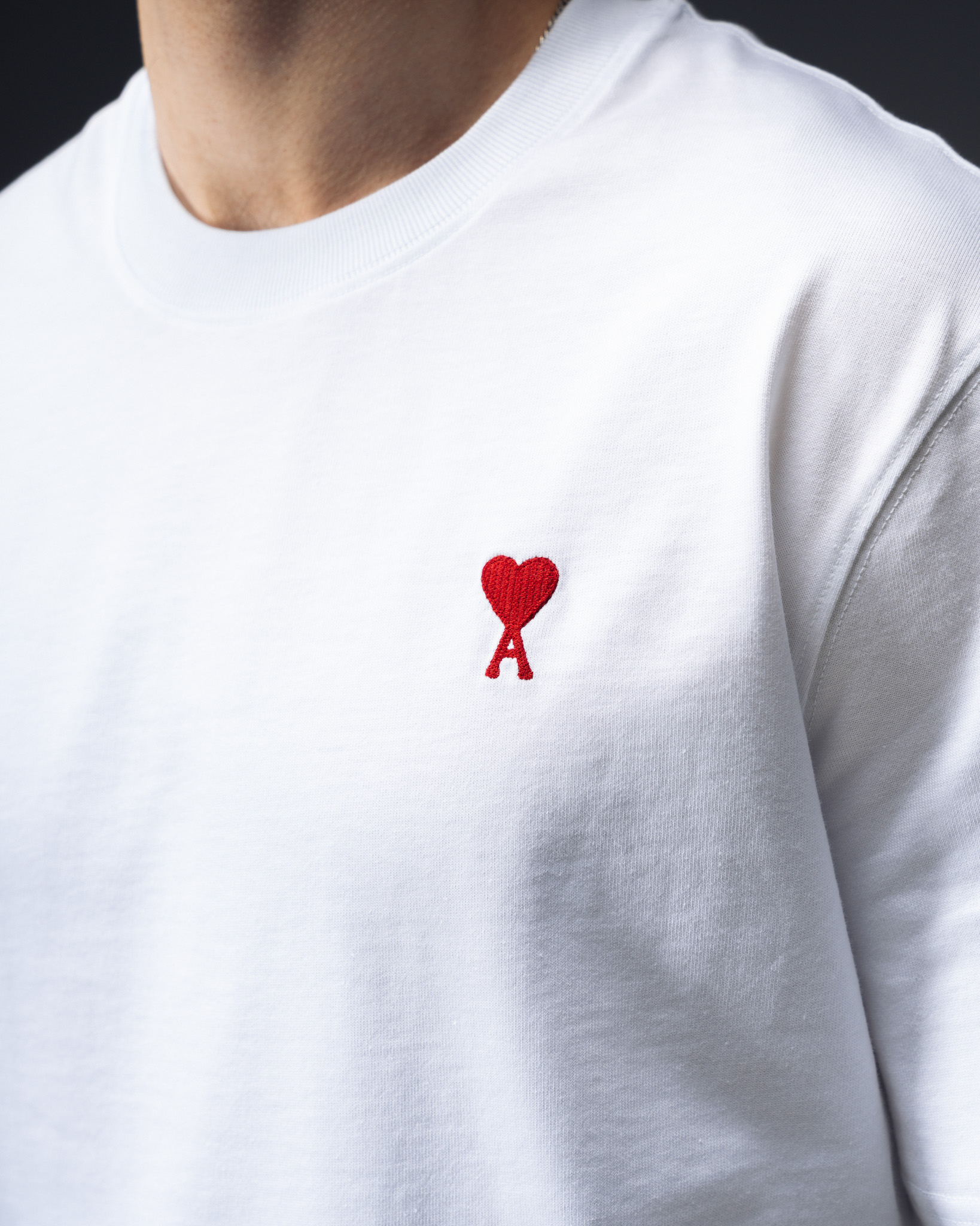 Ami Paris Signature Heart T-Shirt