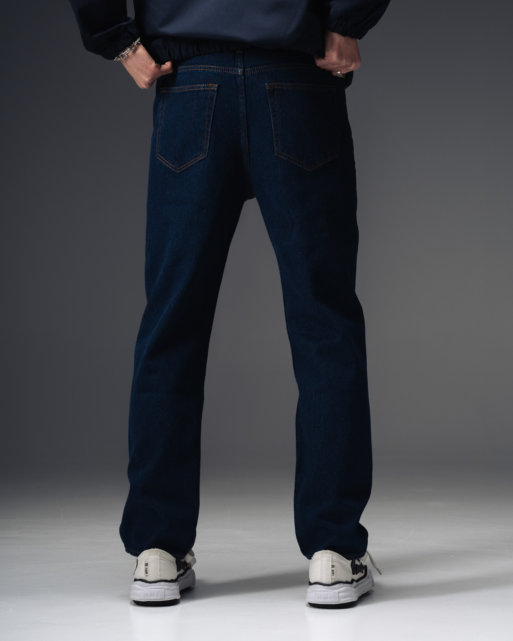 Prada Milano Triangle Denim Jeans