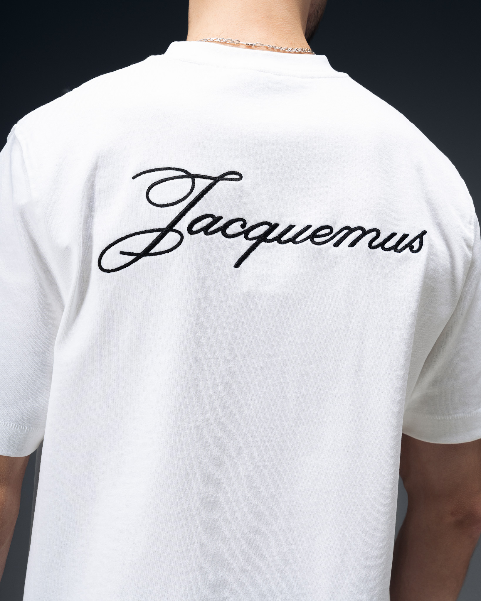 Jacquemus White Signature T-Shirt