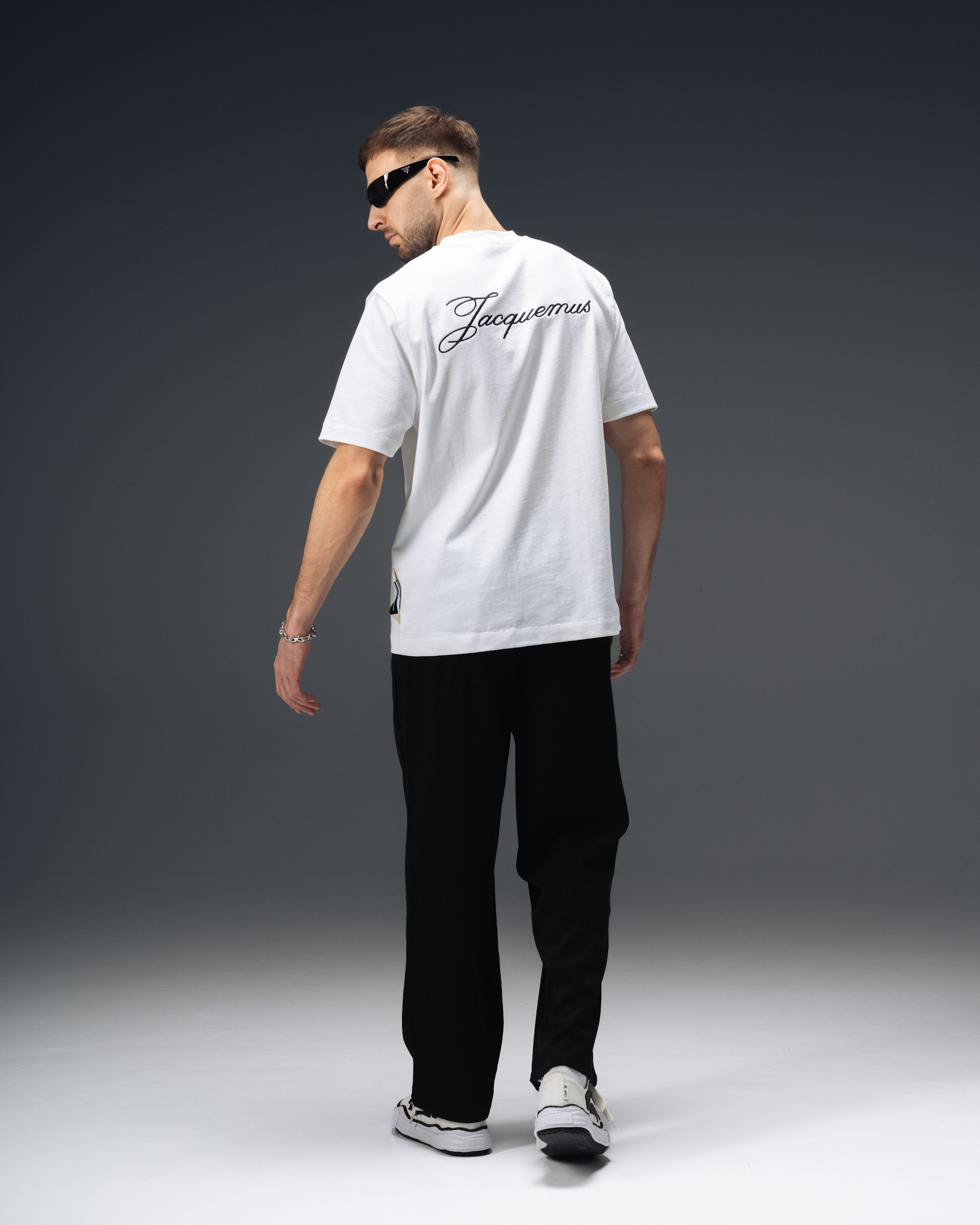 Jacquemus White Signature T-Shirt