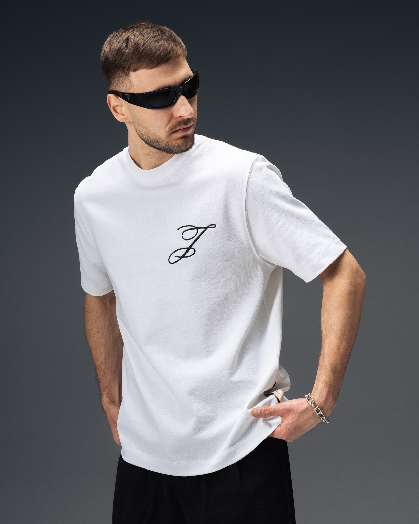 Jacquemus White Signature T-Shirt