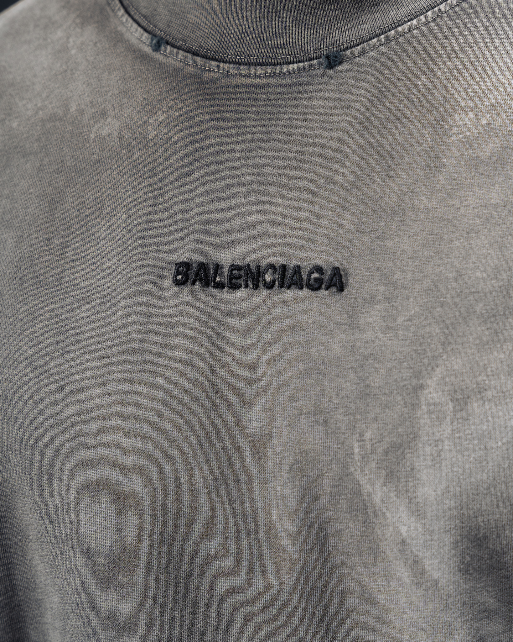 Balenciaga Shadow Graphite Logo T-Shirt