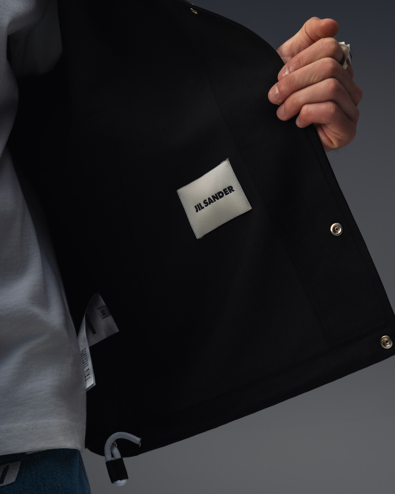 Jil Sander Minimal Back Logo Shirt