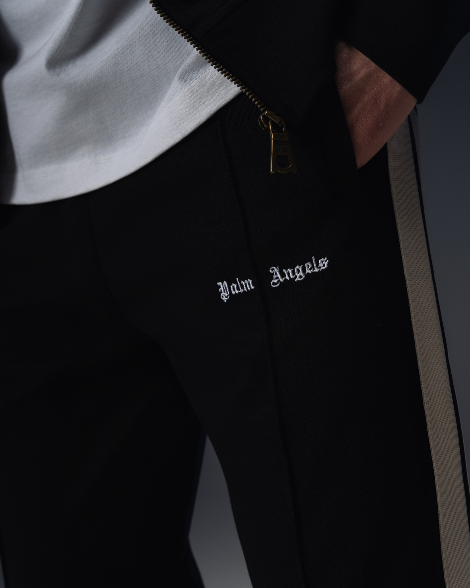 Palm Angels Studio Stripe Track Suit