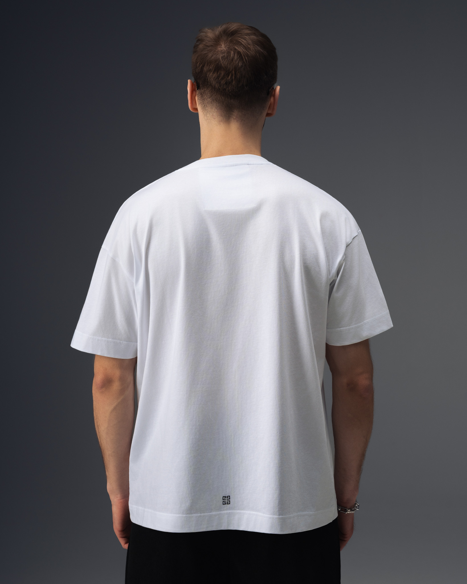 Givenchy Minimal Logo Oversize T-Shirt White