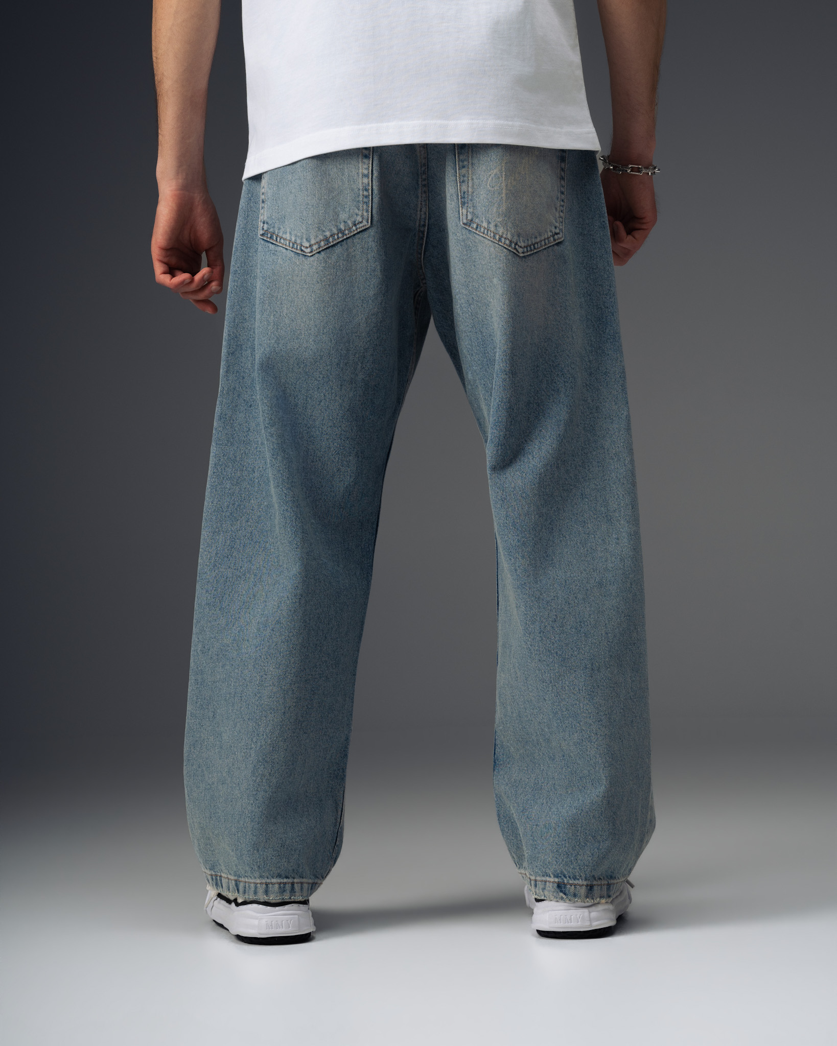 Jacquemus Light Blue Baggy Jeans