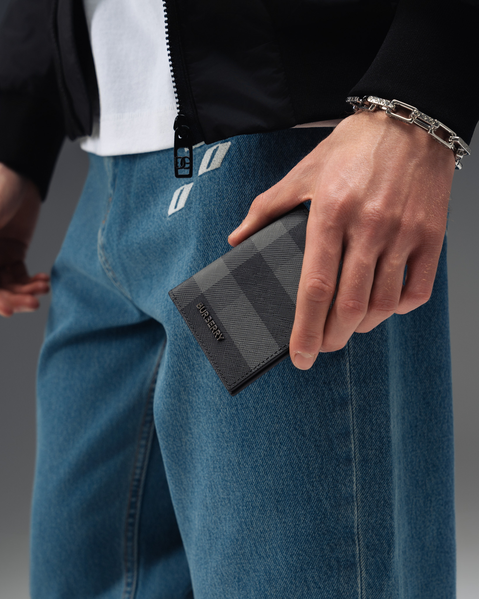 Burberry Classic Check Wallet Black