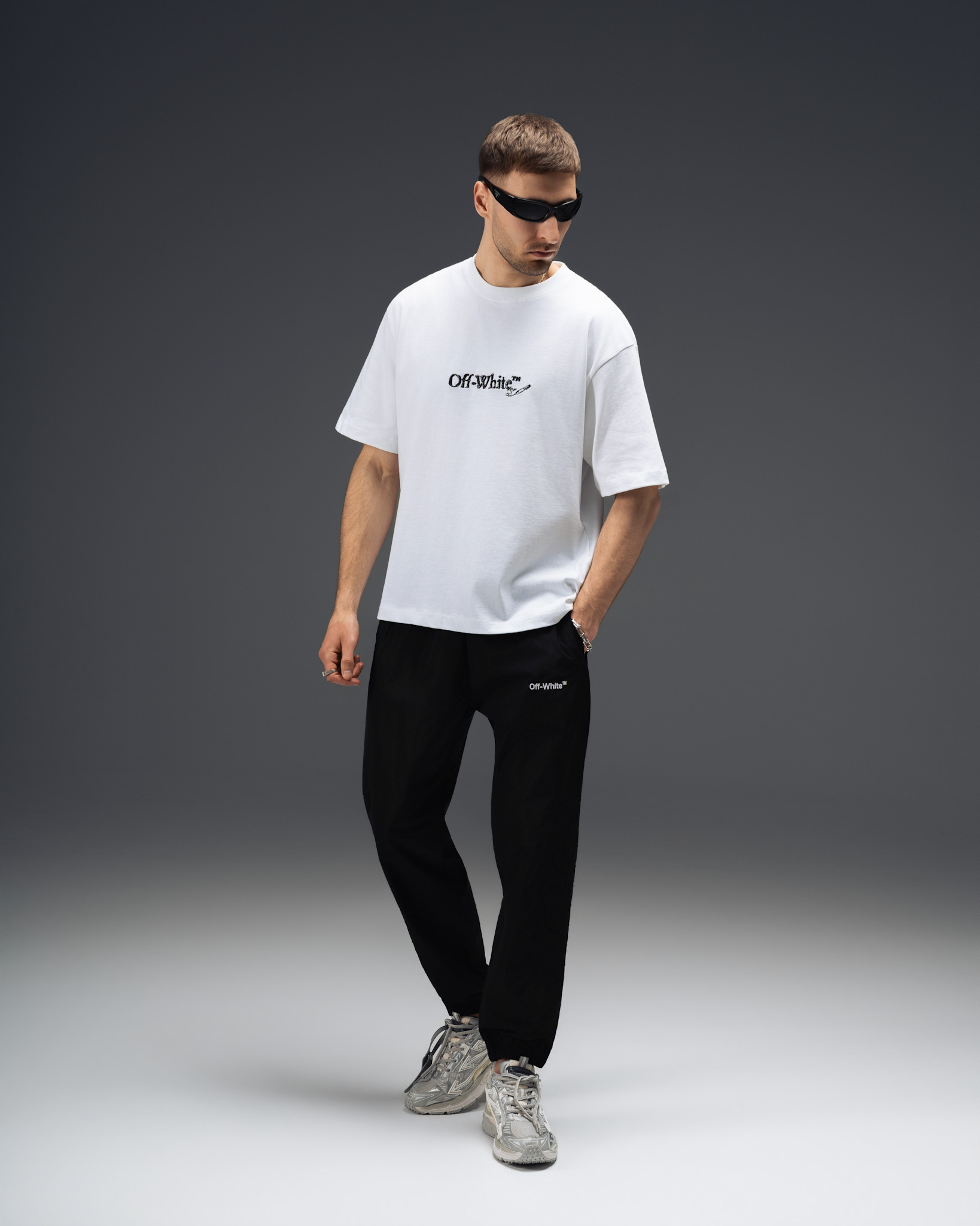 Off-White Sketch Arrows Logo T-Shirt