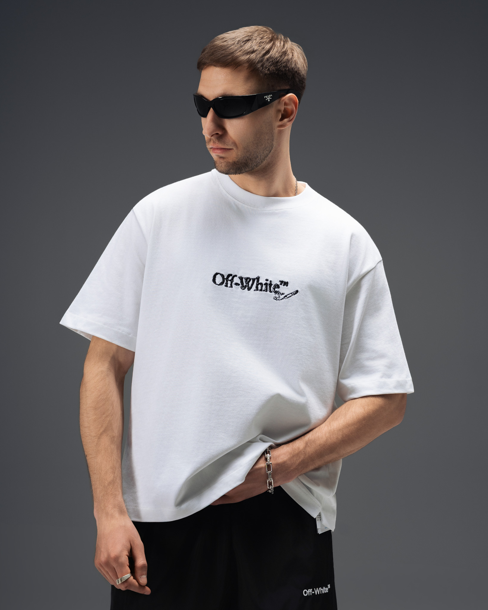 Off-White Sketch Arrows Logo T-Shirt