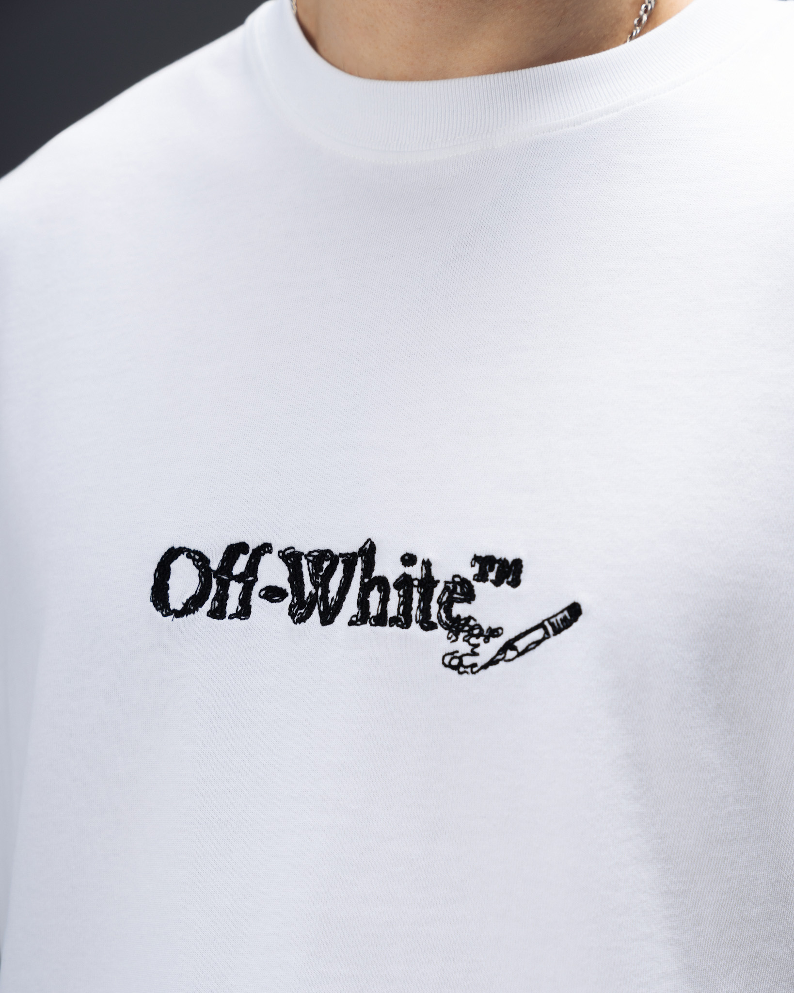 Off-White Sketch Arrows Logo T-Shirt