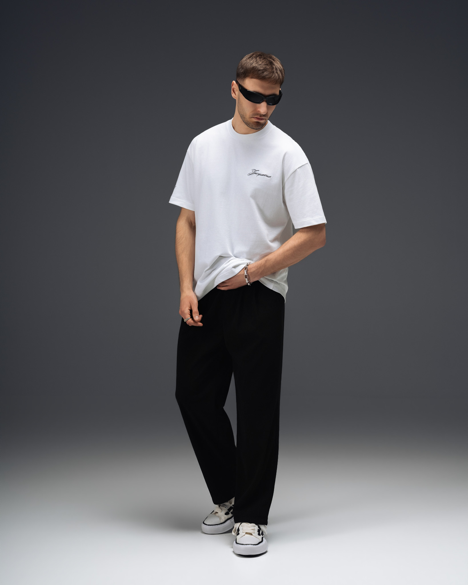 Jacquemus Courchevel Graphic T-Shirt White