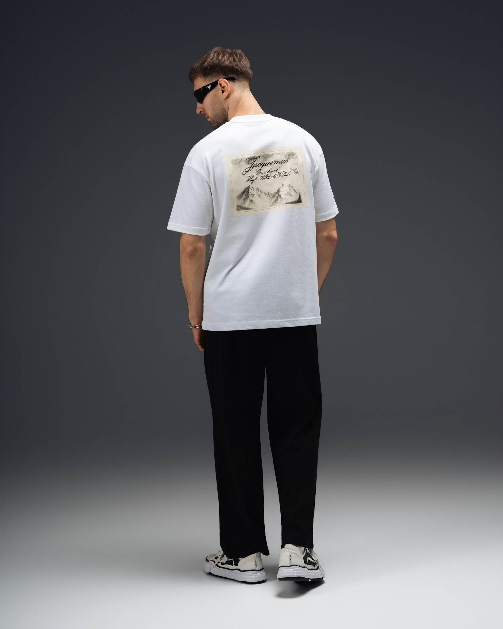 Jacquemus Courchevel Graphic T-Shirt White