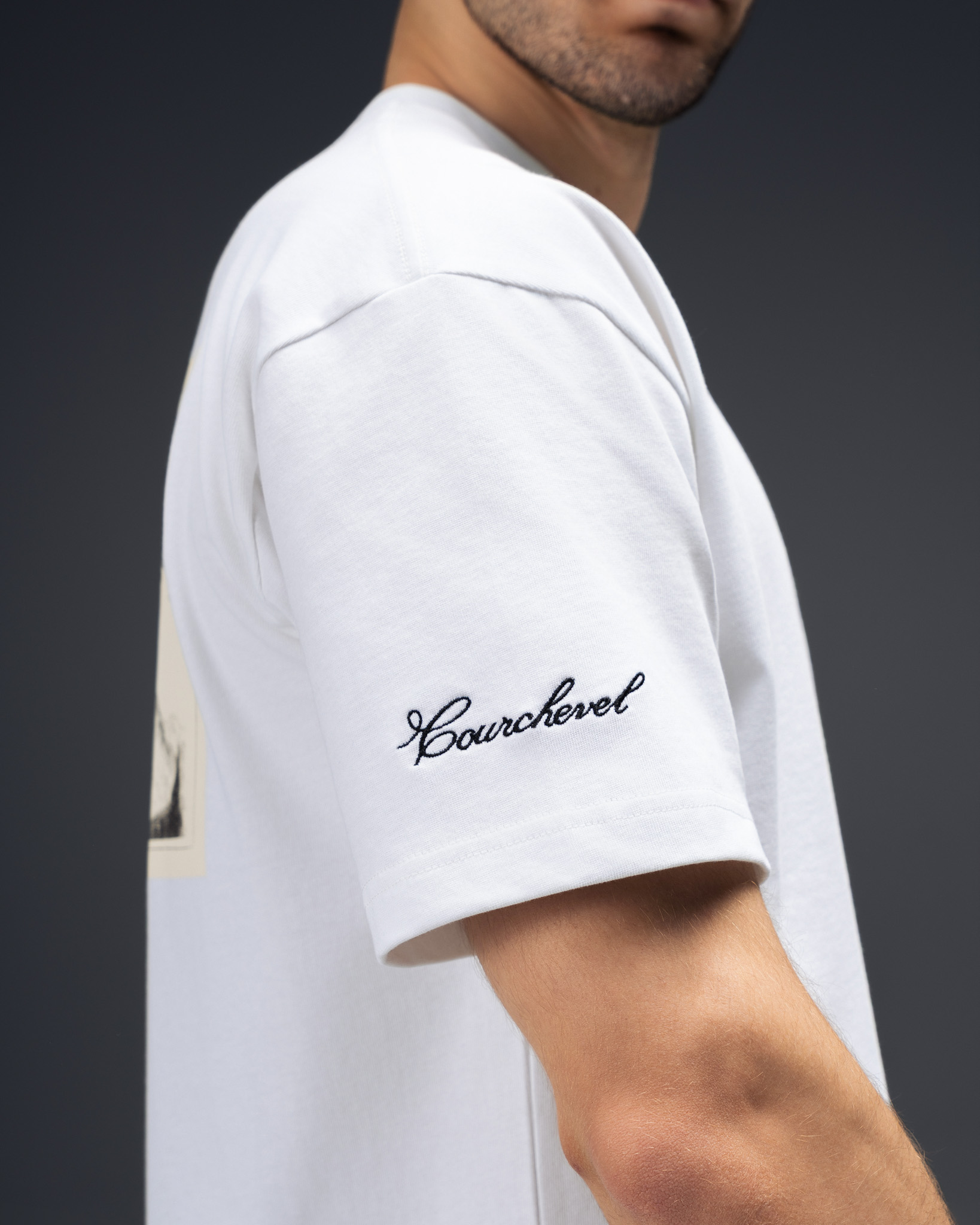 Jacquemus Courchevel Graphic T-Shirt White