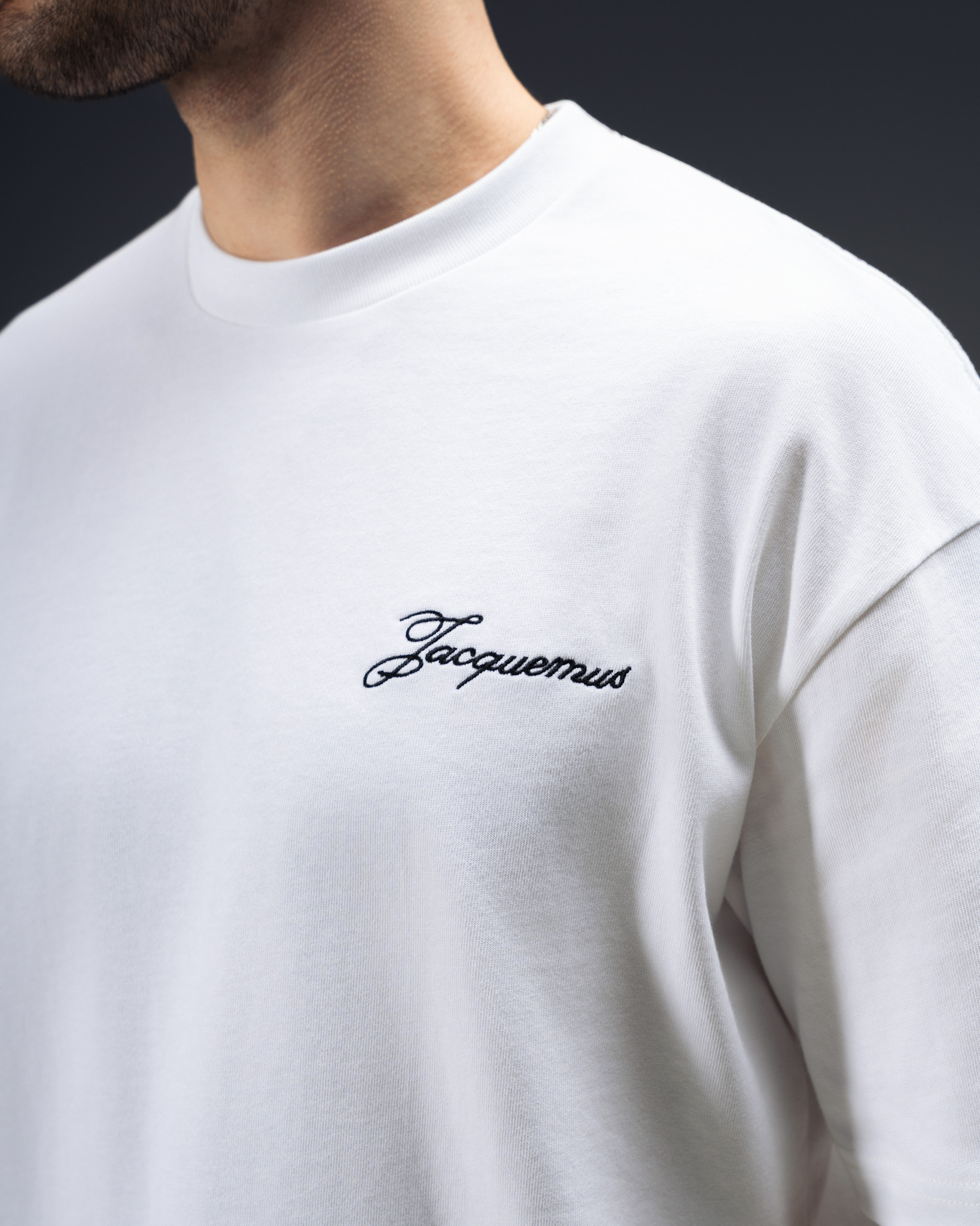 Jacquemus Courchevel Graphic T-Shirt White