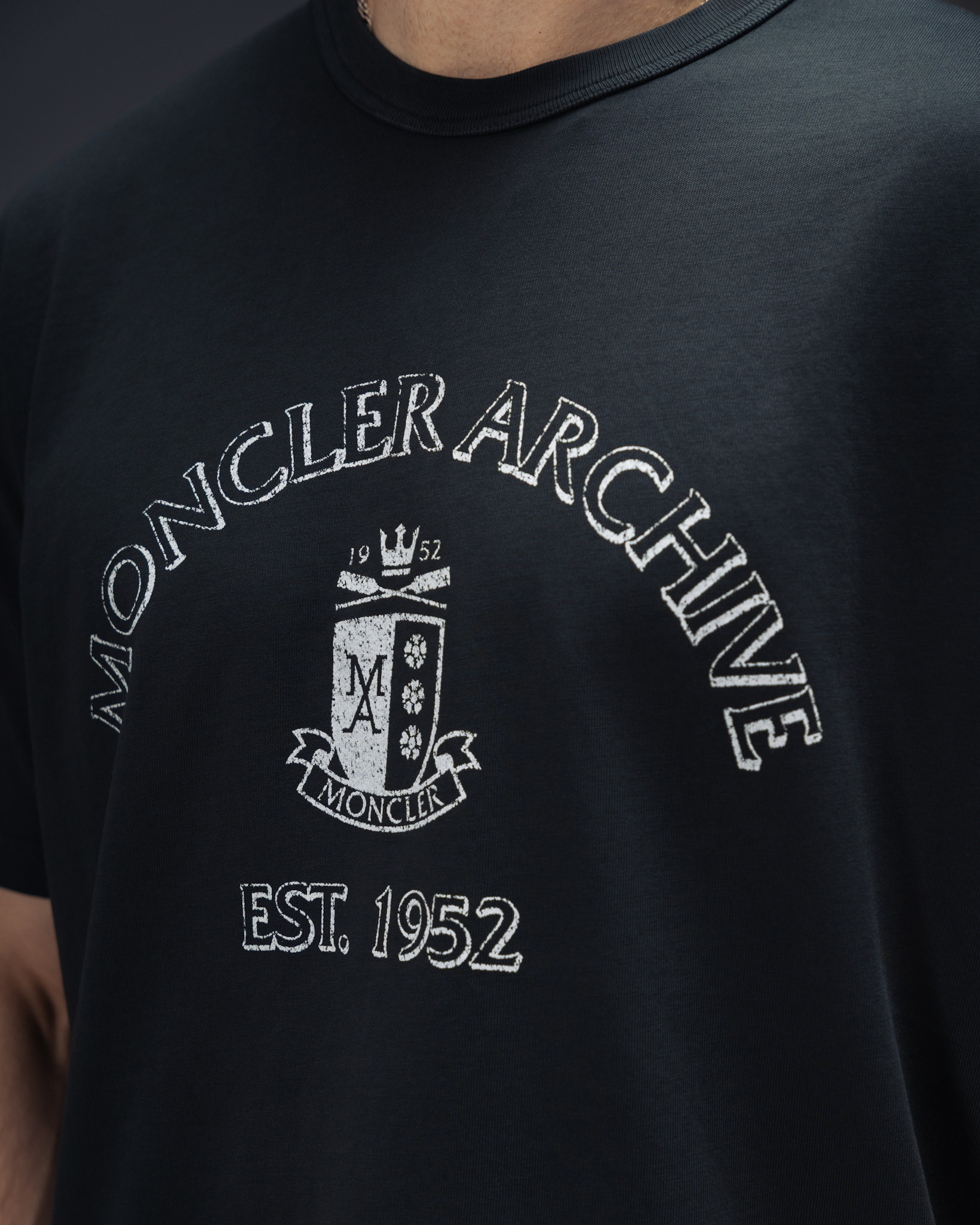 Moncler Archive T-Shirt Grey