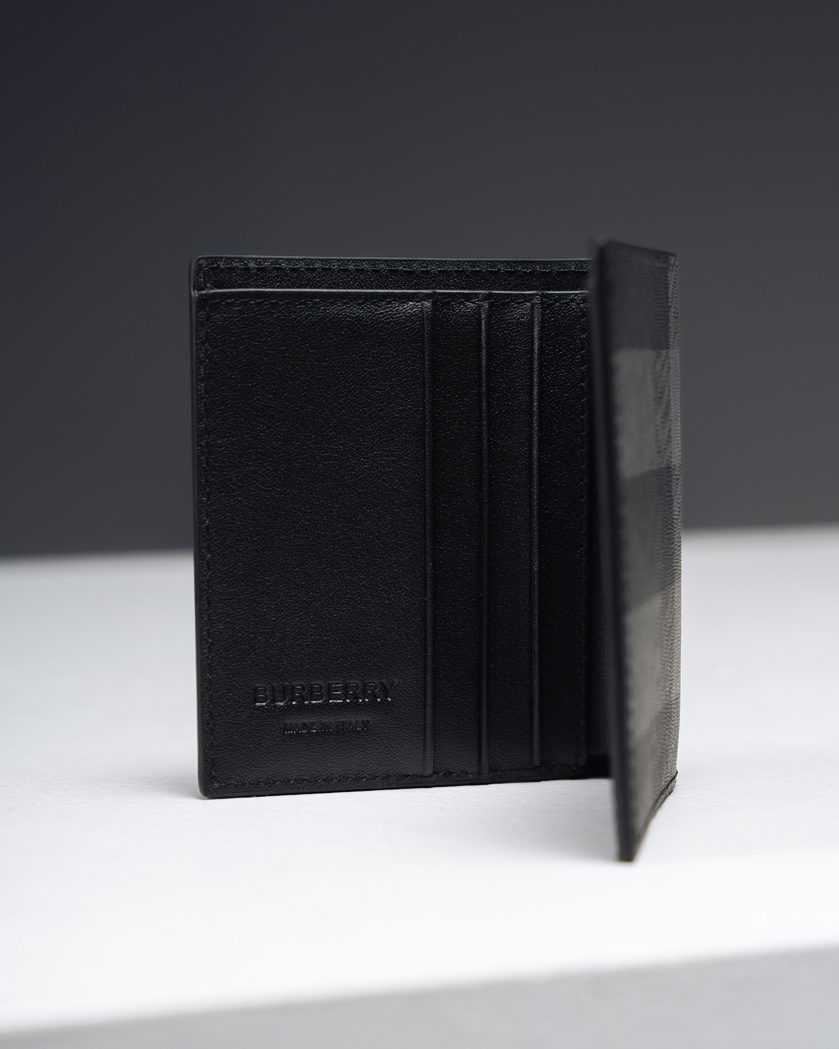 Burberry Classic Check Wallet Black