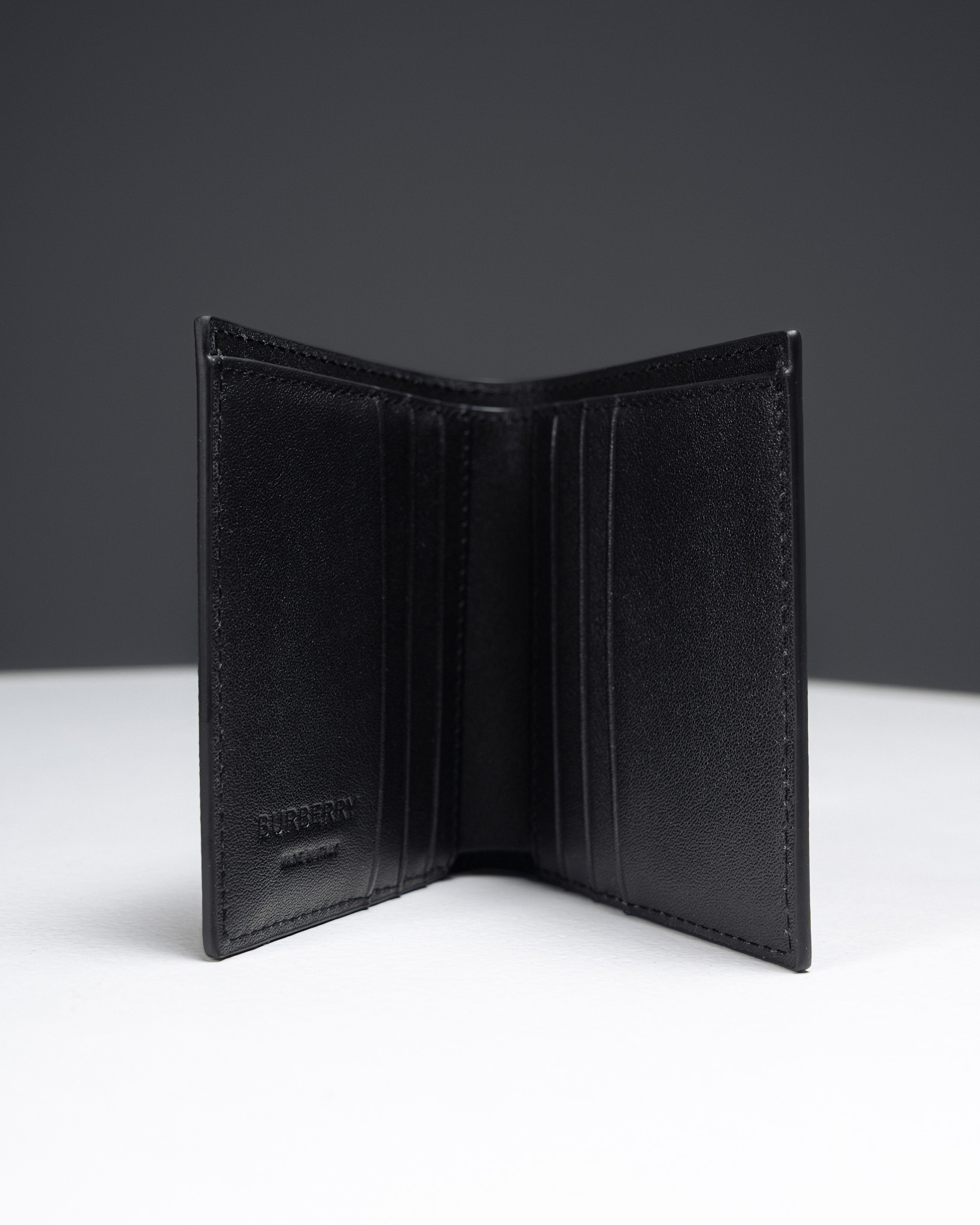 Burberry Classic Check Wallet Black