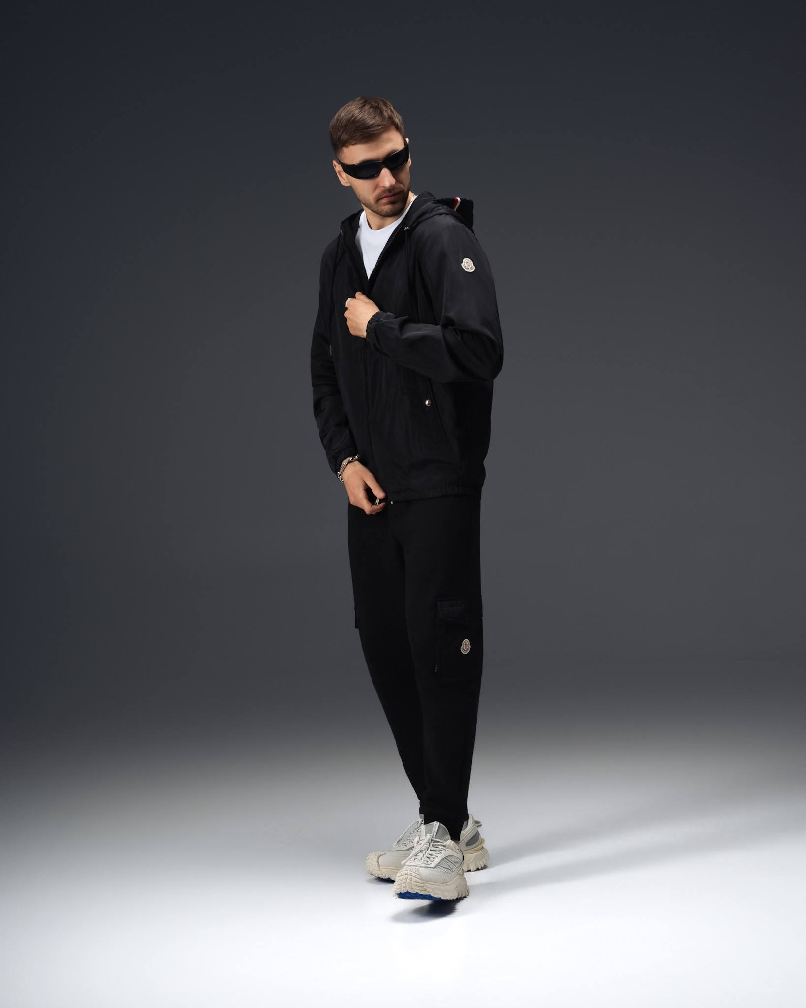 Moncler Windbreaker – Tricolor Hood