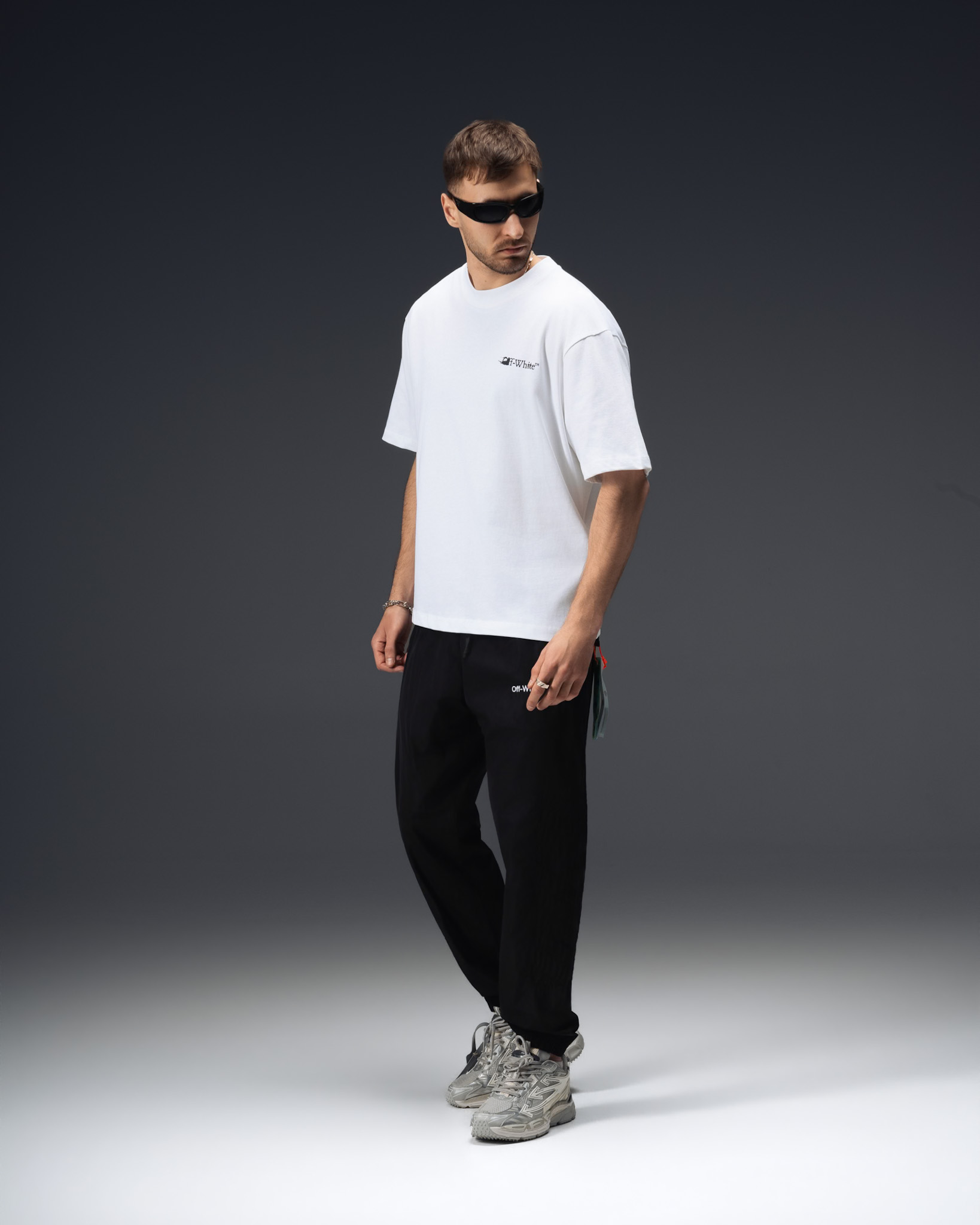 Off-White Iconic Arrow Back Logo T-Shirt White
