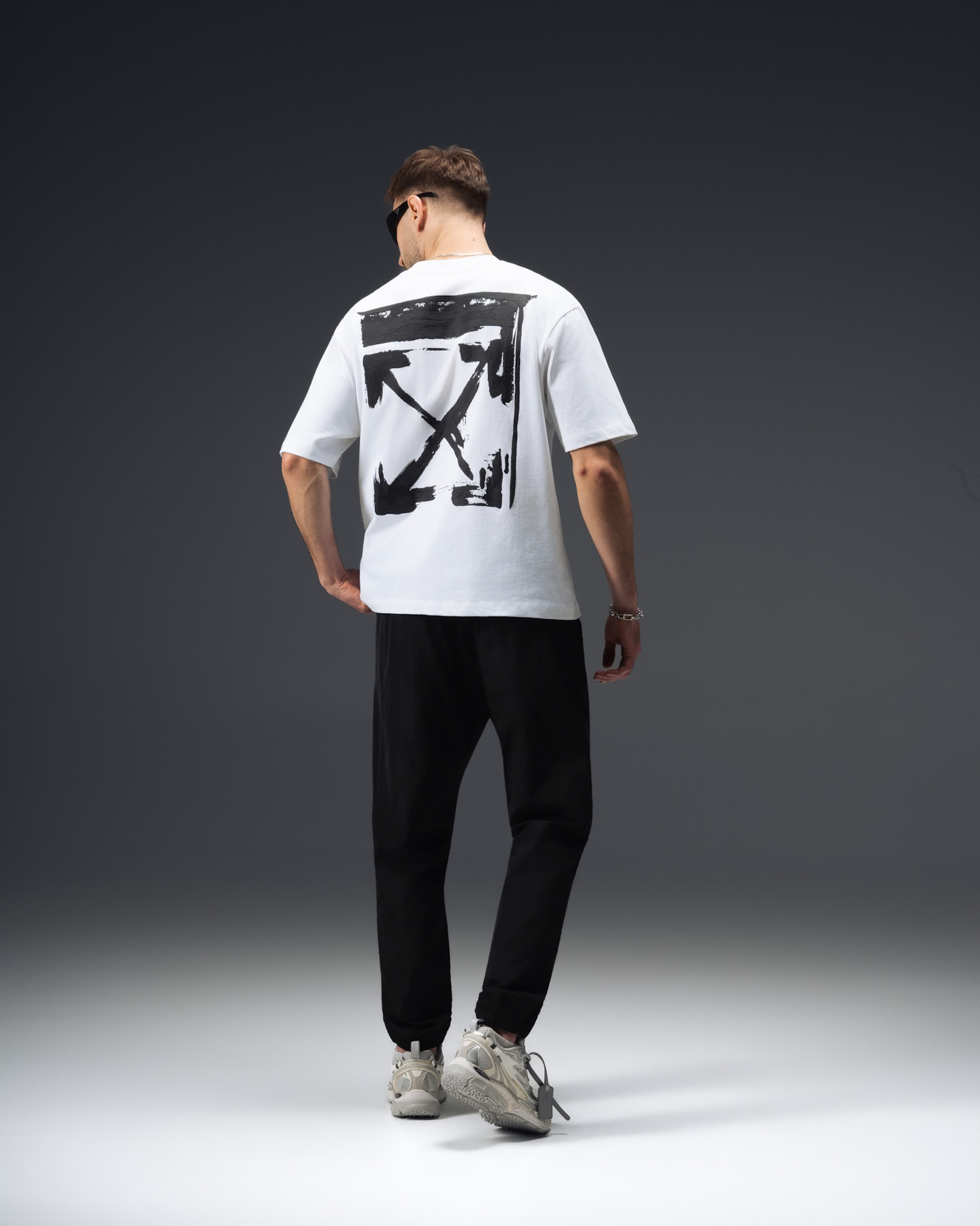 Off-White Iconic Arrow Back Logo T-Shirt White