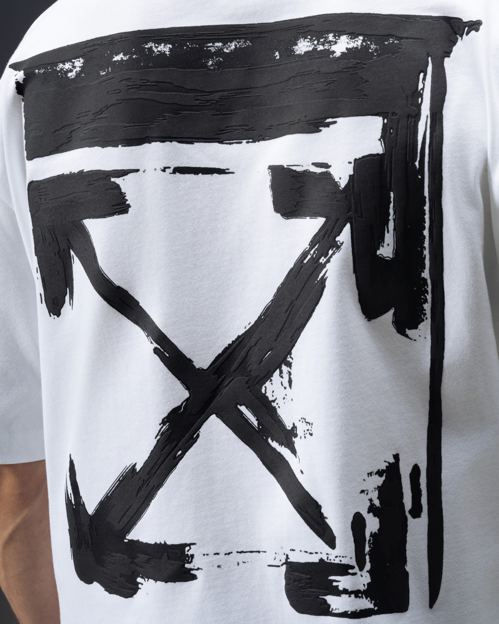 Off-White Iconic Arrow Back Logo T-Shirt White
