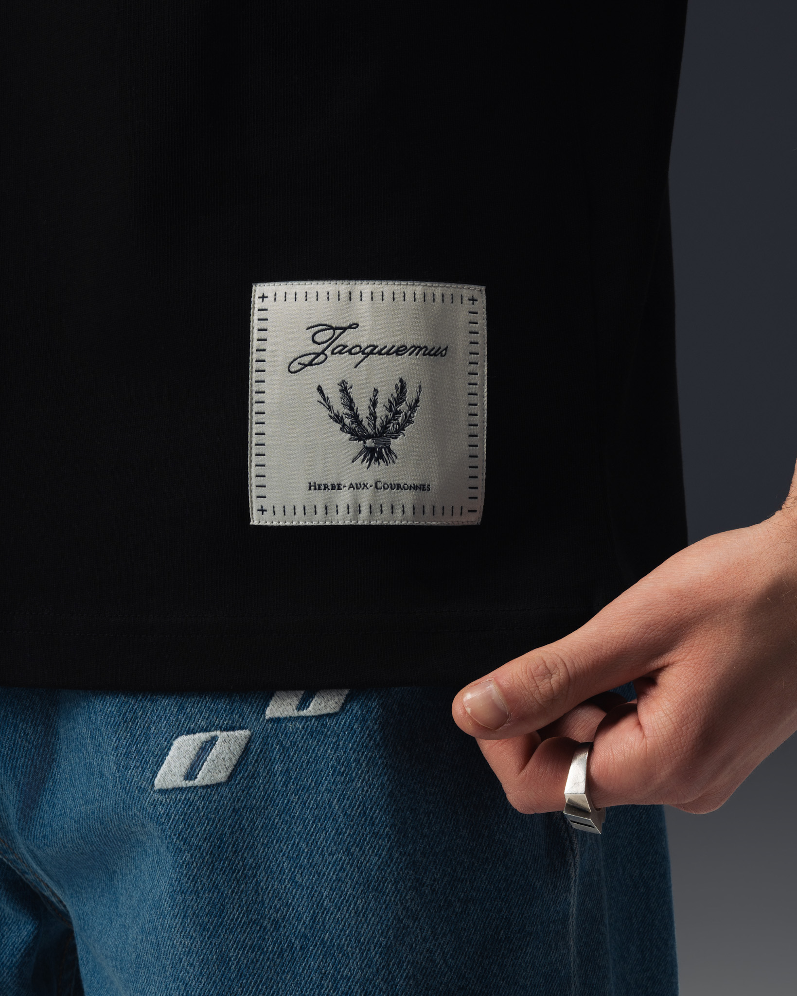 Jacquemus Signature Script Back Logo T-Shirt