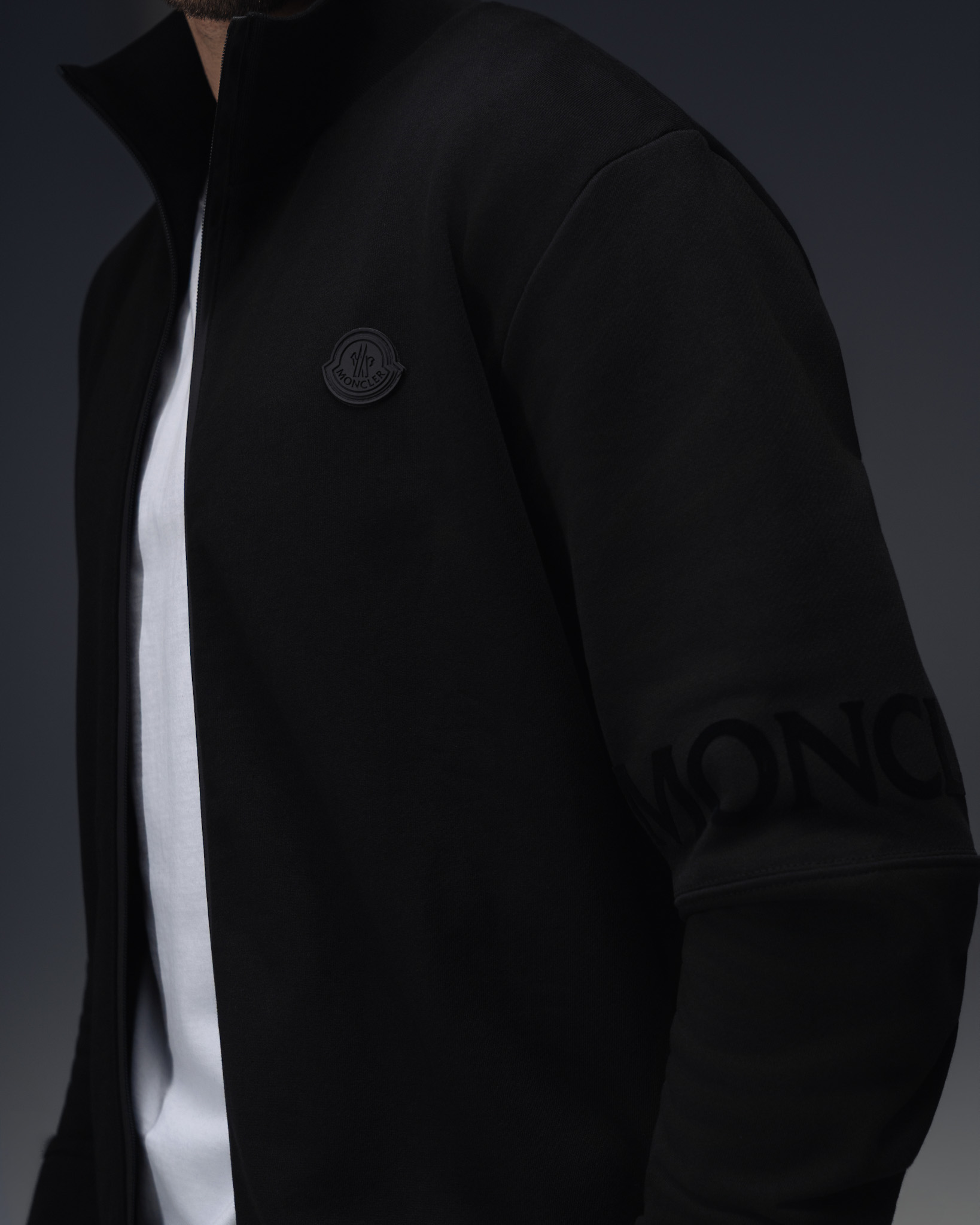 Moncler Shadow Black Track Suit