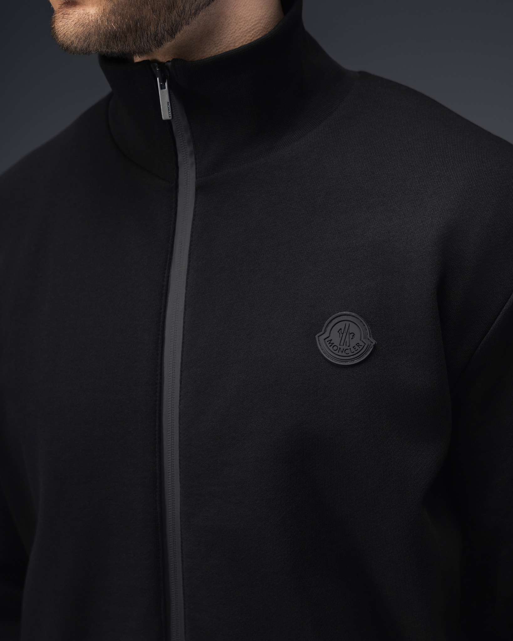 Moncler Shadow Black Track Suit