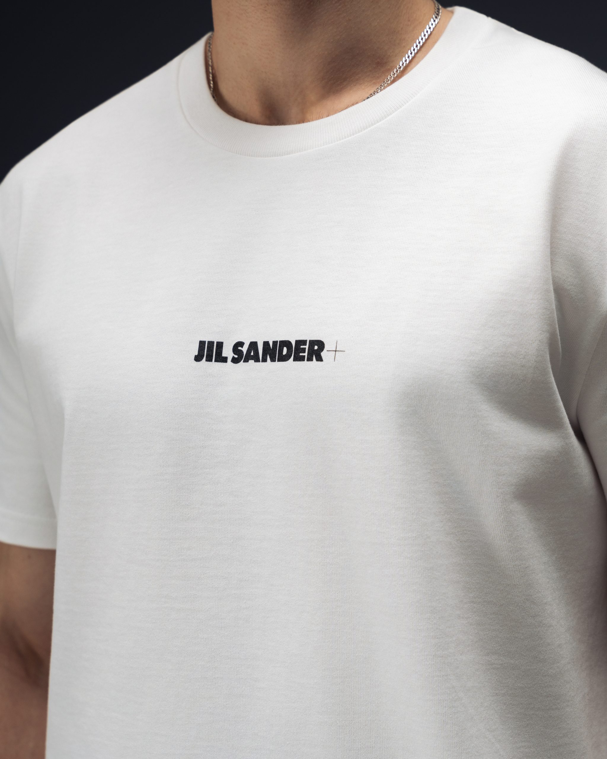 Jil Sander Minimal Core Logo T-Shirt White