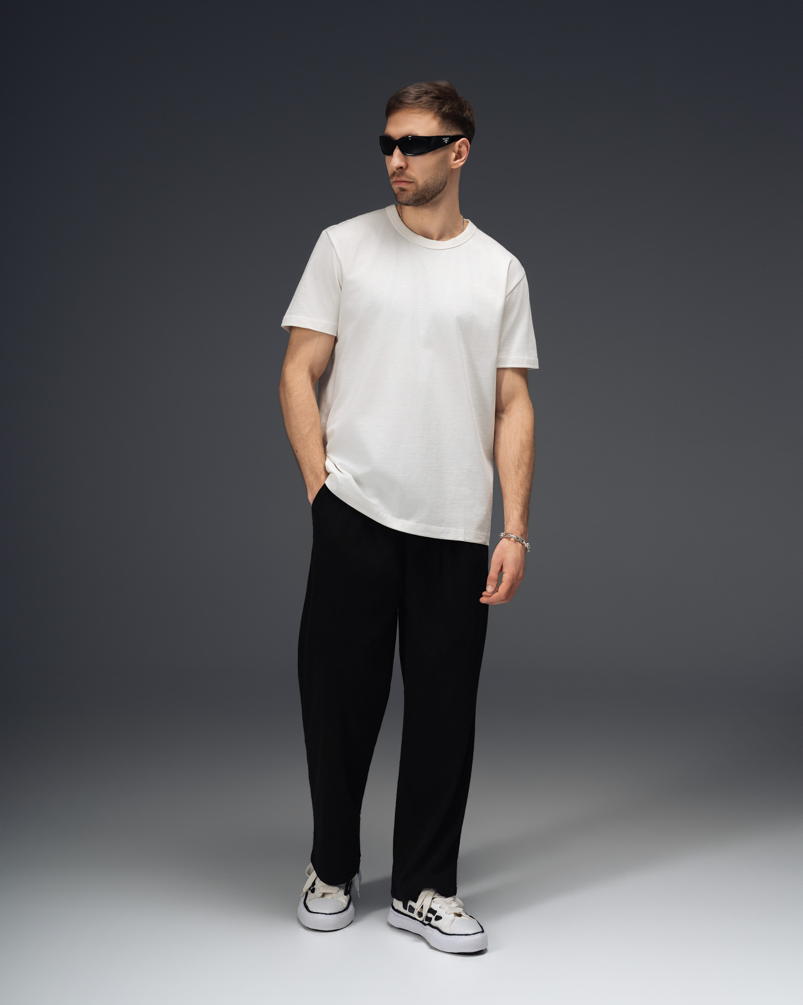 Gucci Silent Emblem White T-Shirt