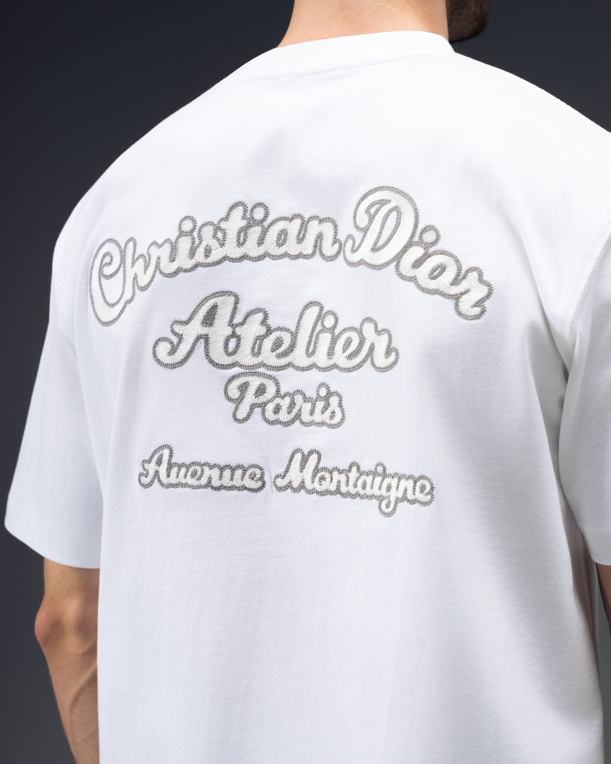 Christian Dior Atelier Paris Signature Pocket T-Shirt