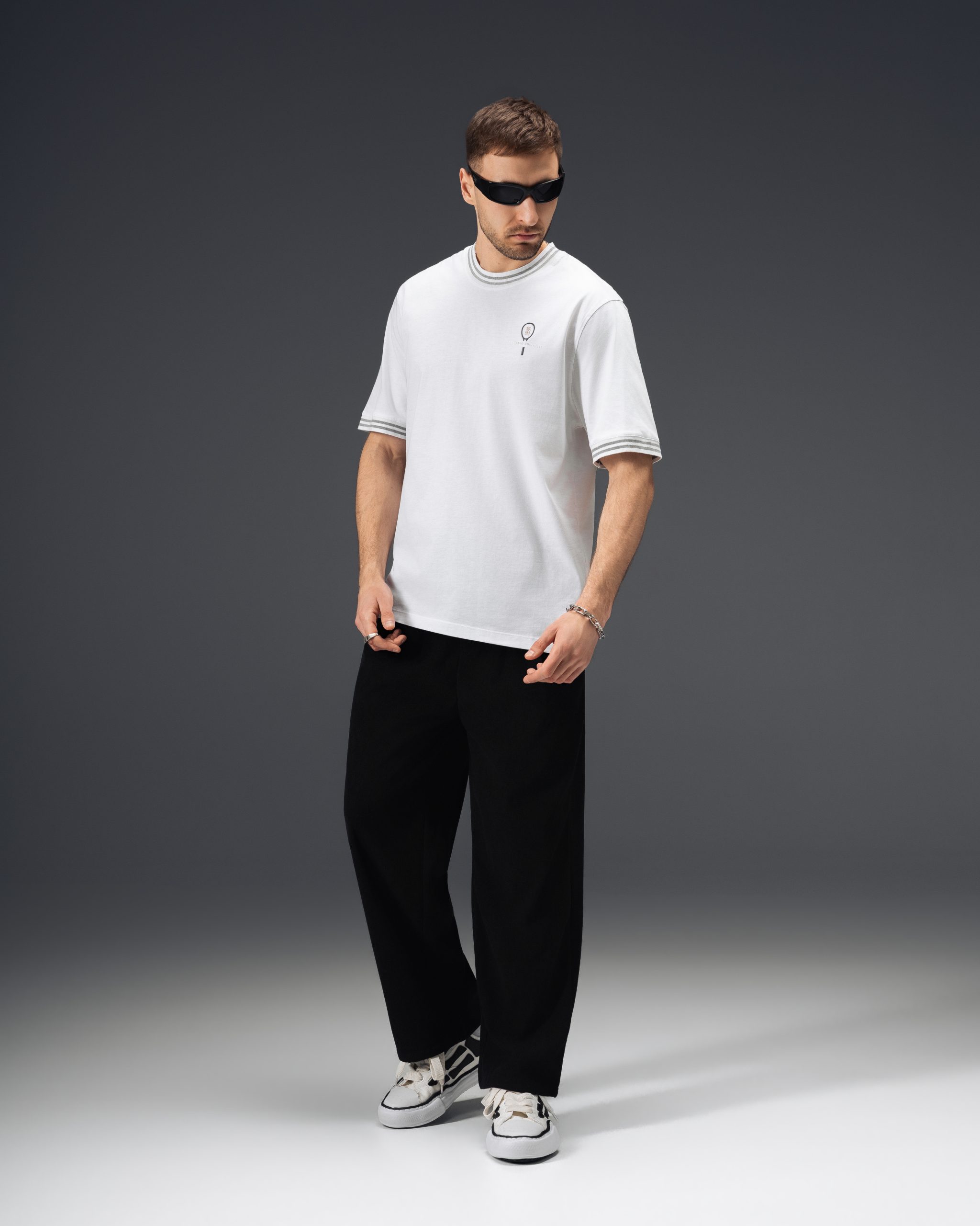 Brunello Cucinelli Elite Tennis Logo T-Shirt