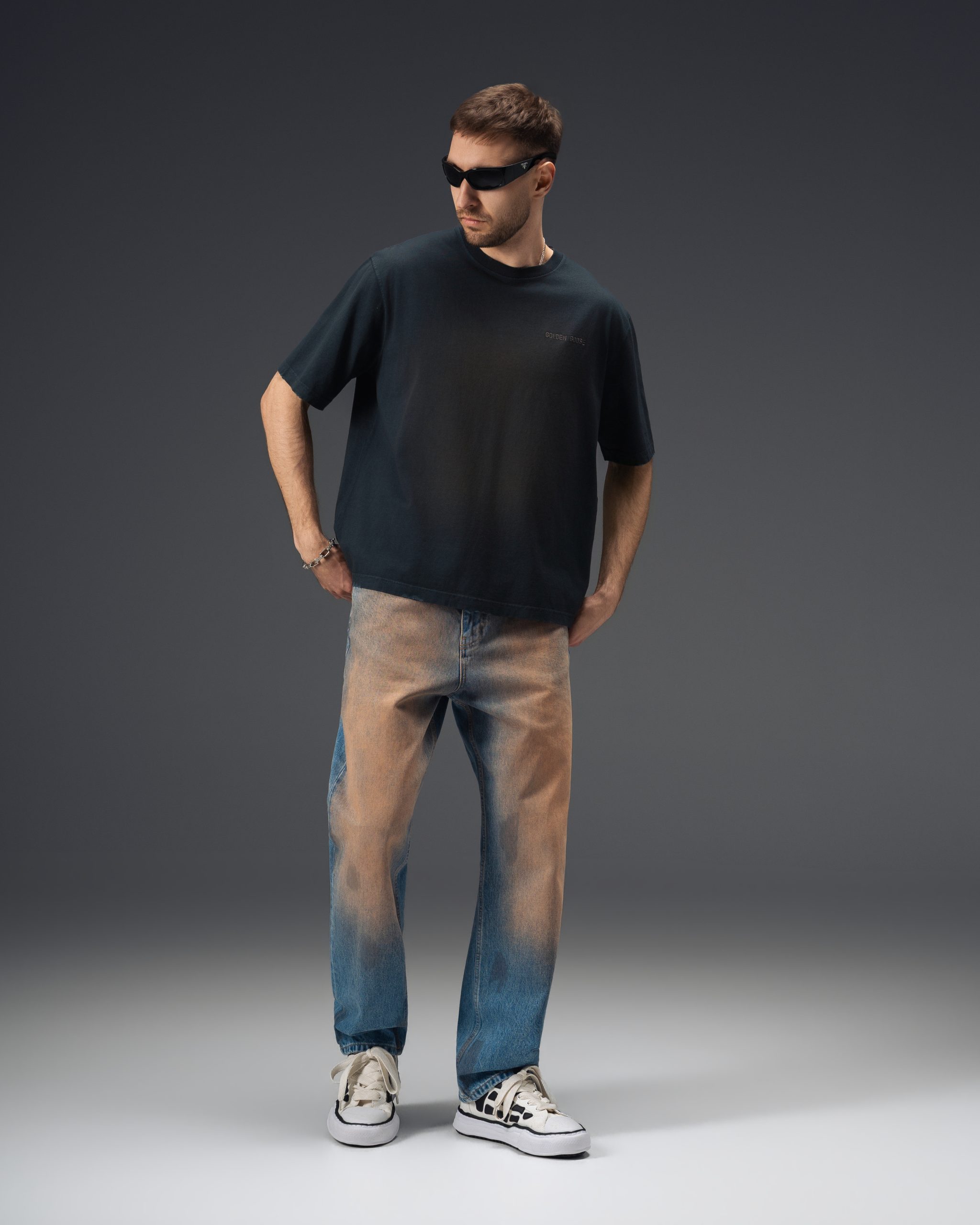Golden Goose Washed Shadow T-Shirt