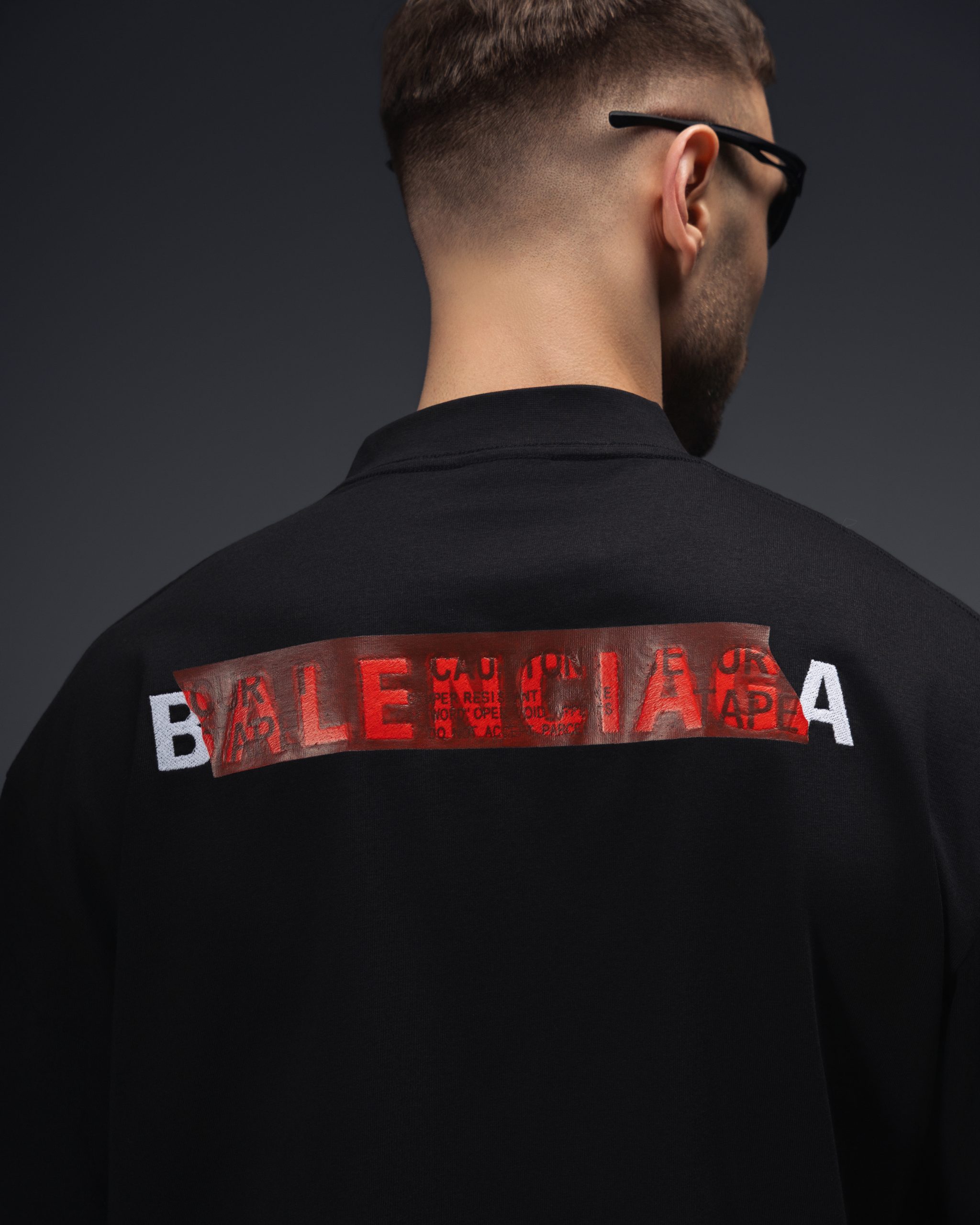 Balenciaga Red Archive Oversize  T-Shirt