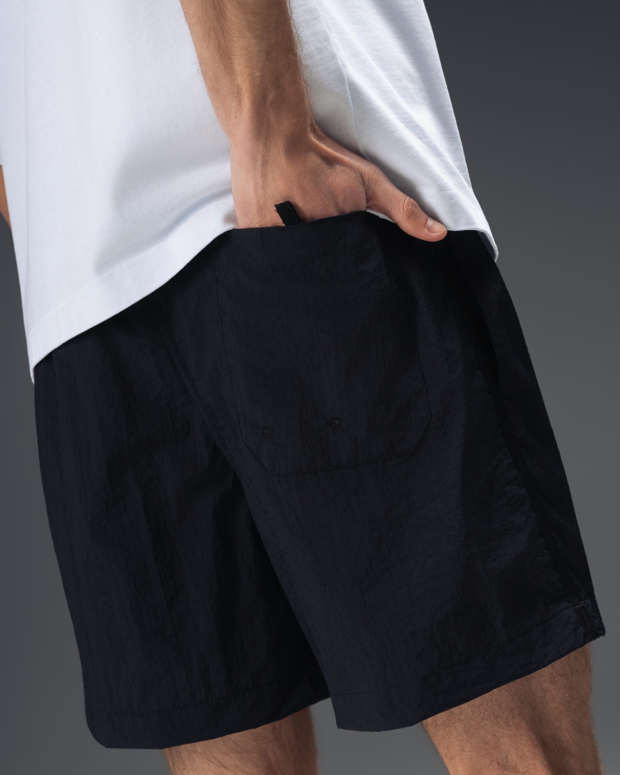 Stone Island Nylon Patch Swim Shorts