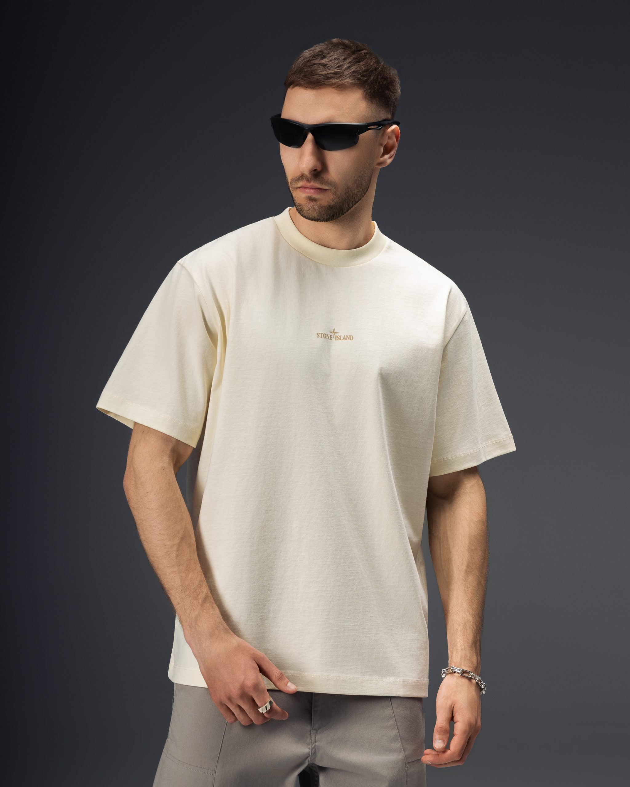 Stone Island Archive Cream T-Shirt