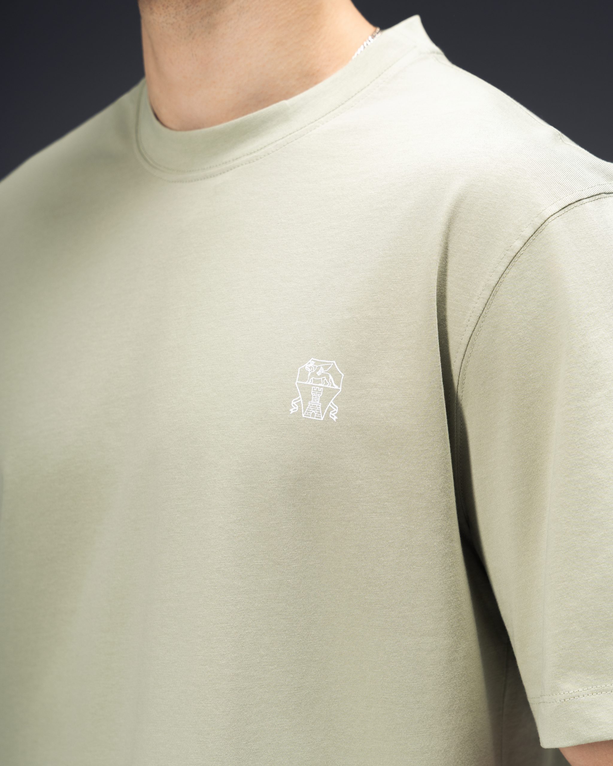 Brunello Cucinelli Soft Olive T-Shirt