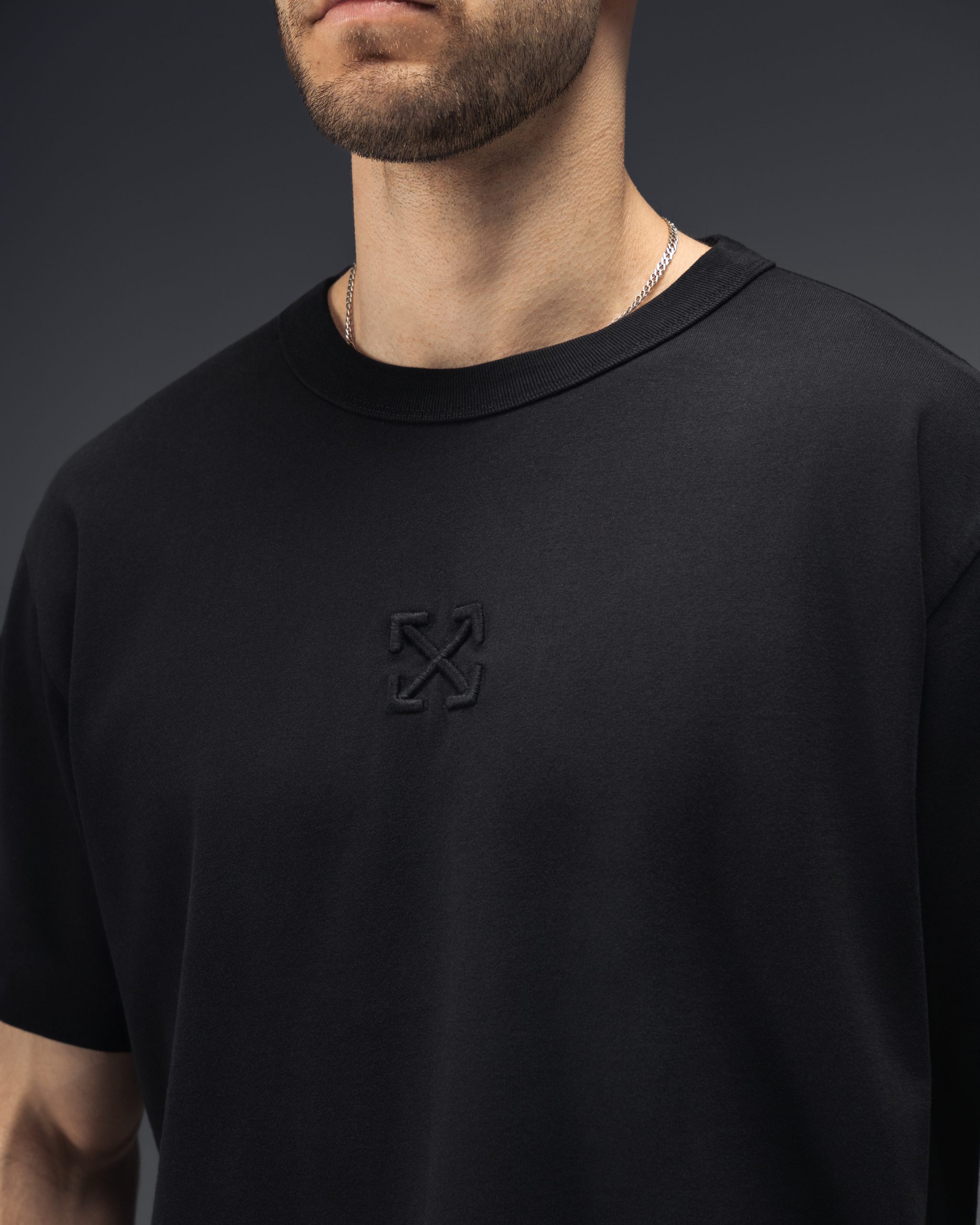 Off-White Shadow Arrows Black T-Shirt