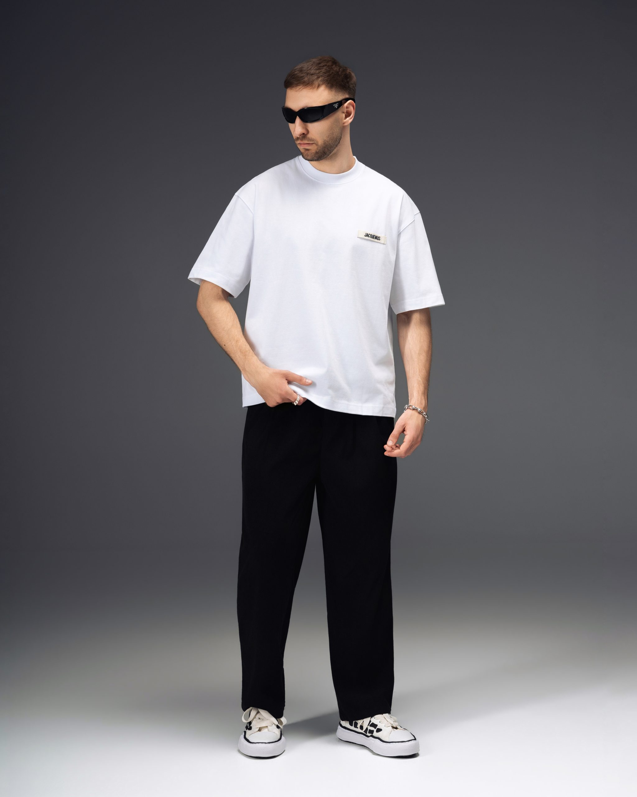 Jacquemus Minimal Patch White T-Shirt