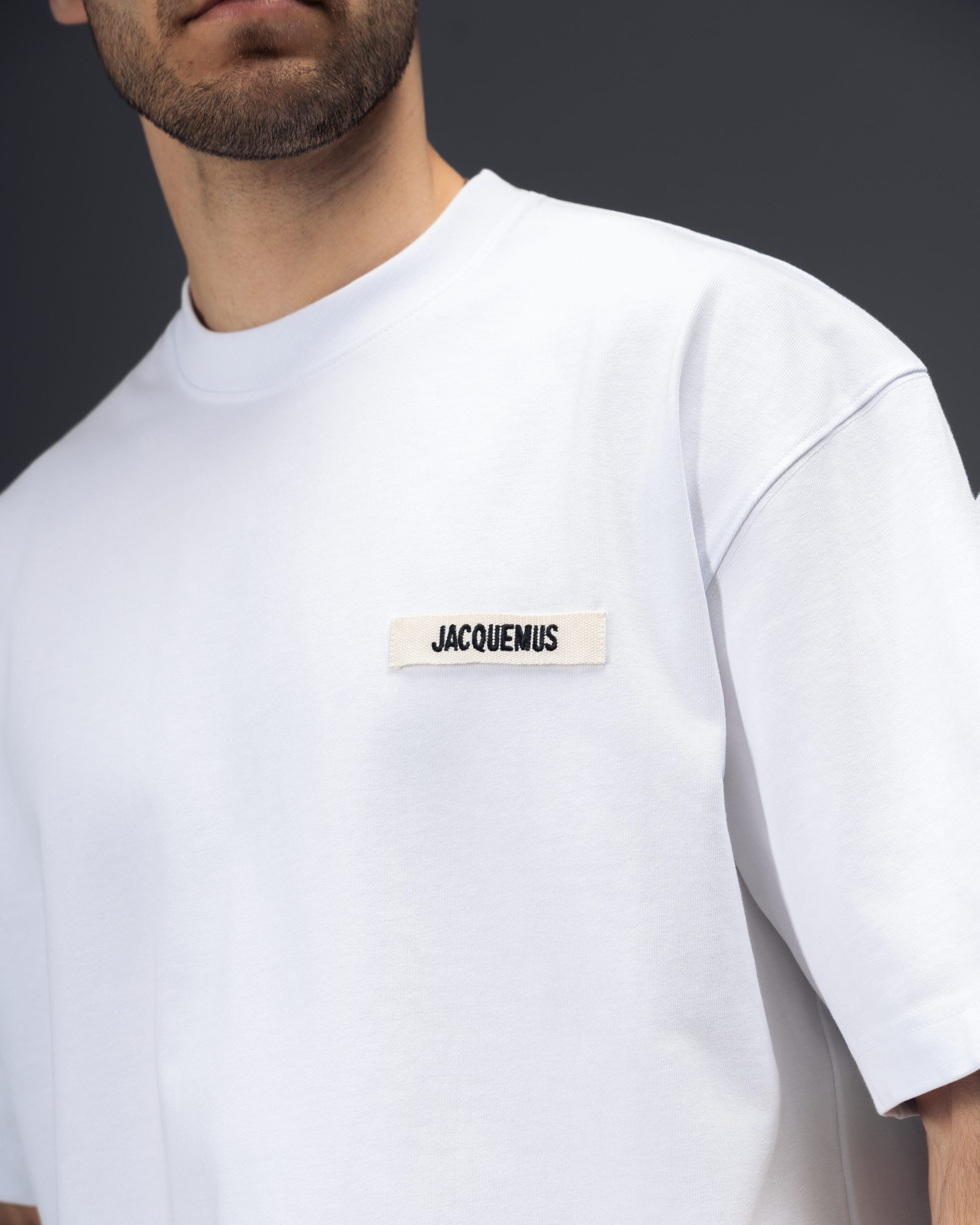 Jacquemus Minimal Patch White T-Shirt