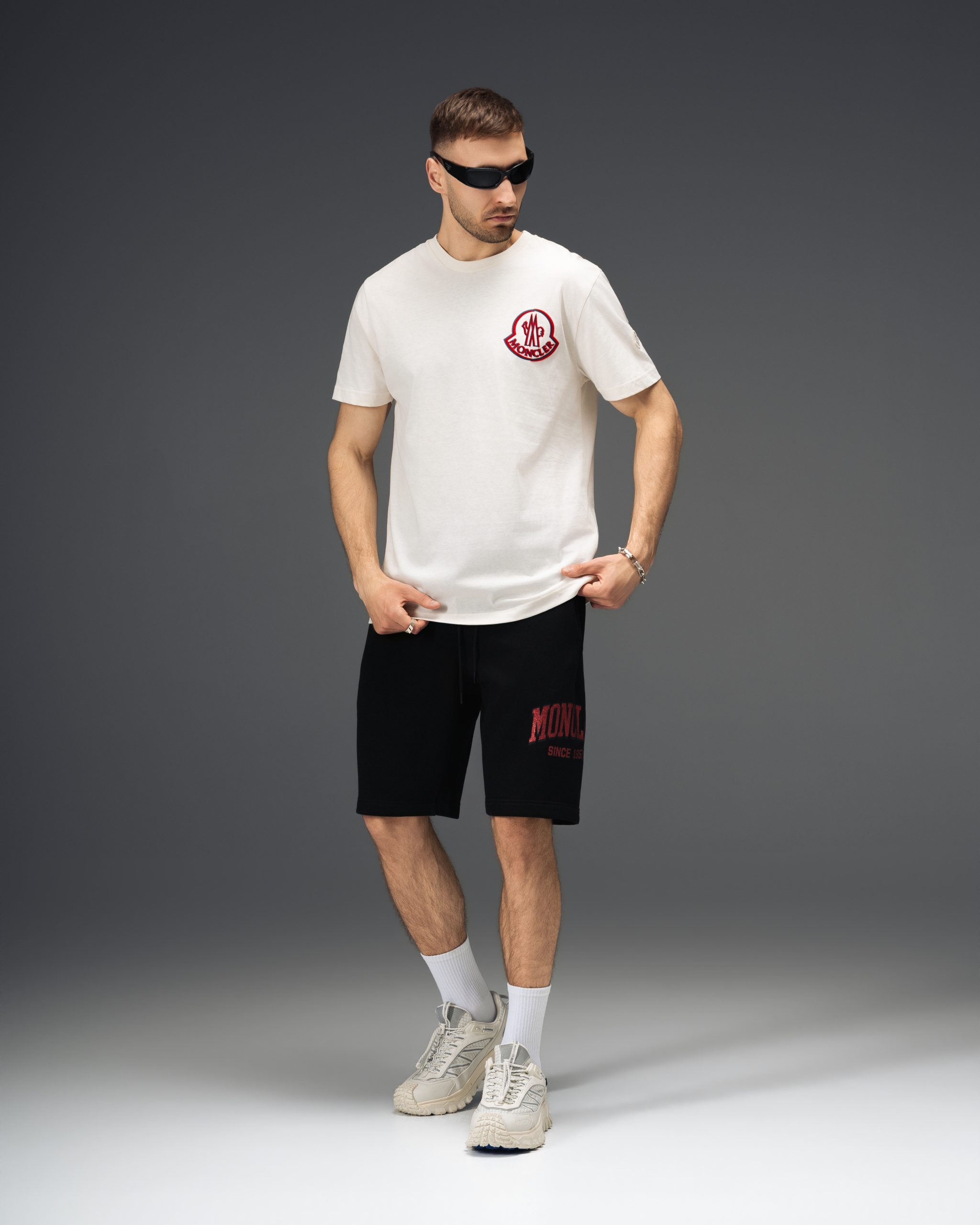Moncler Heritage Crest Ivory T-Shirt