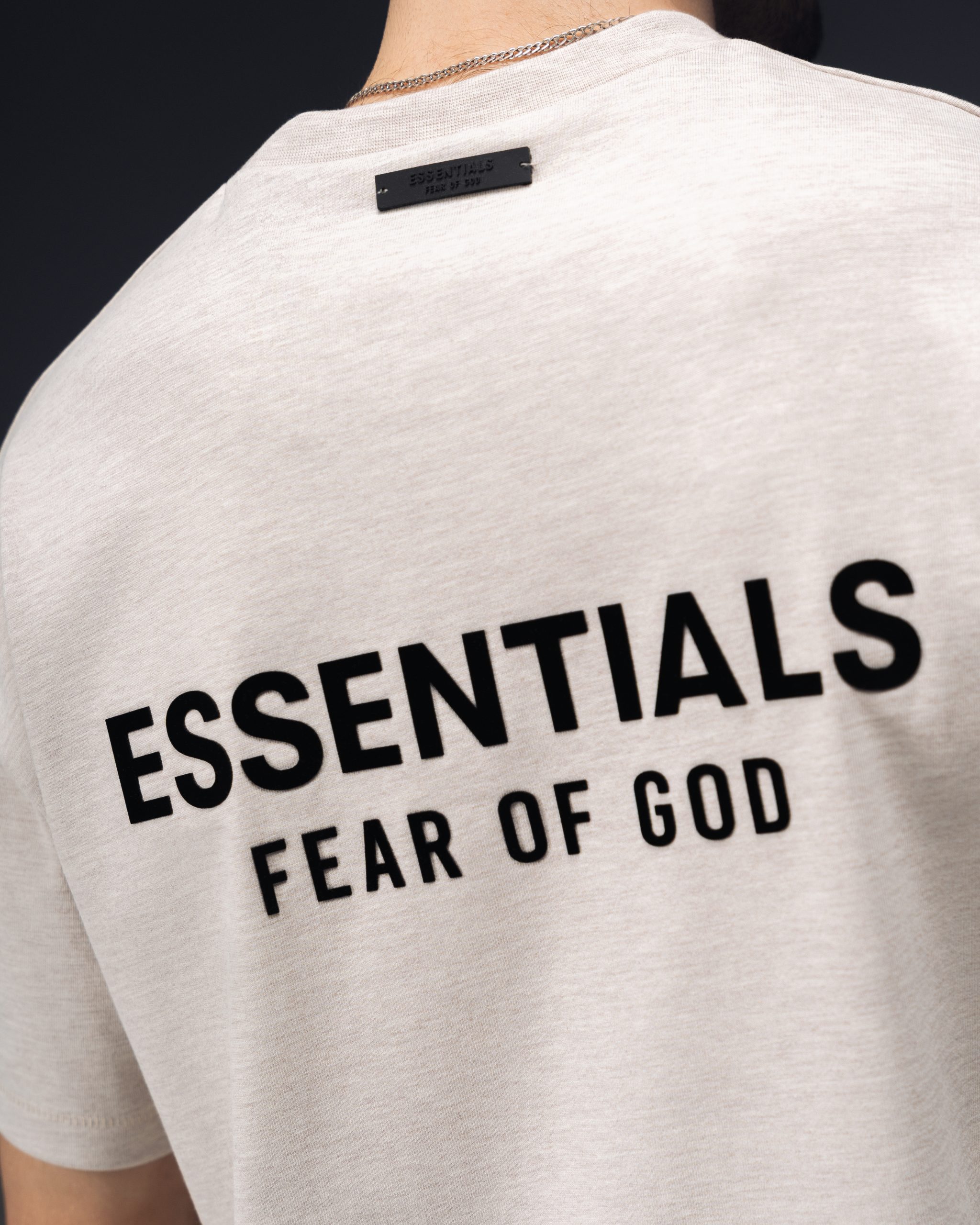 Fear of God Essentials Oatmeal Logo Set