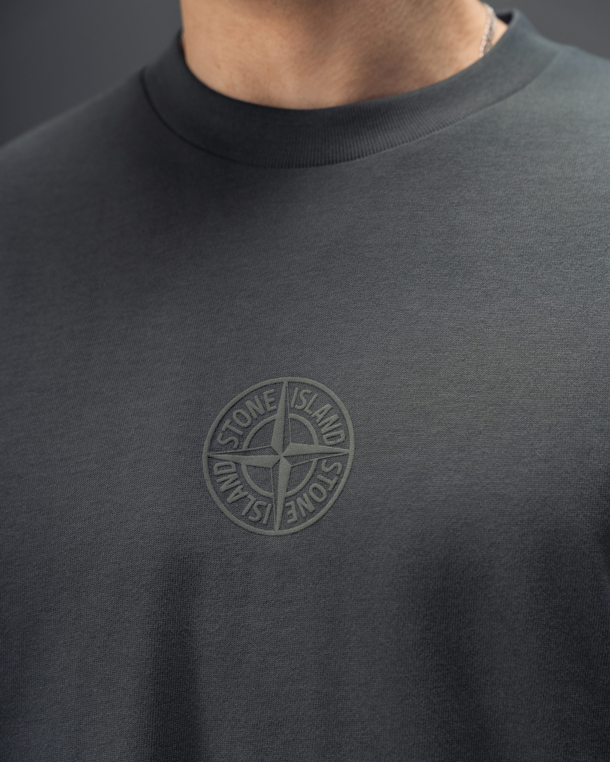 Stone Island Camouflage Compass Graphite Green T-Shirt