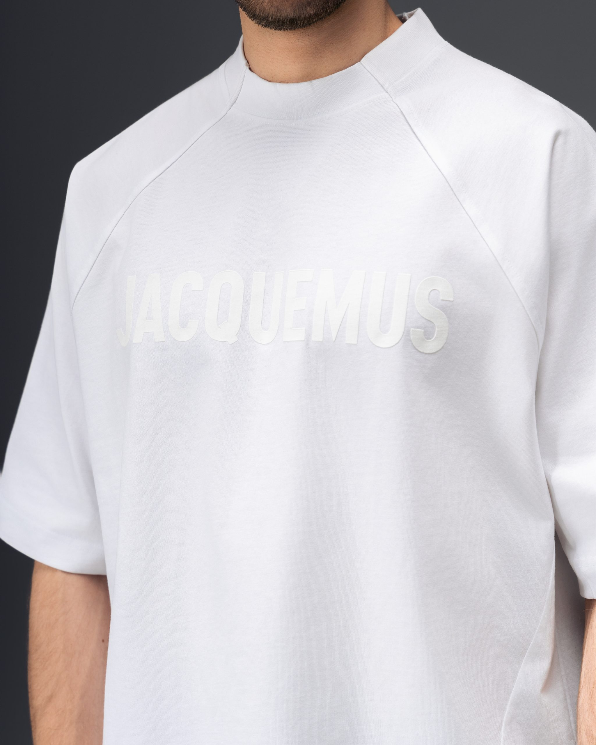 Jacquemus Tonal Signature White T-Shirt